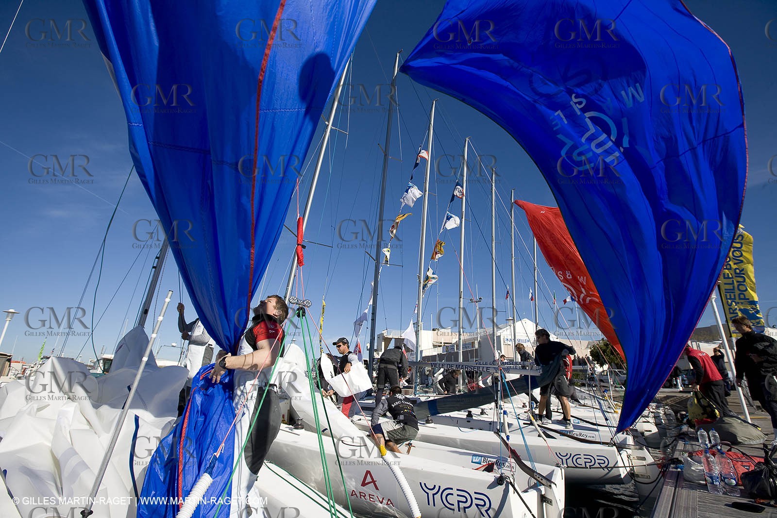 10 03 2008 - Marseille International Match Race 2008 - Day 3 - 1 4 final