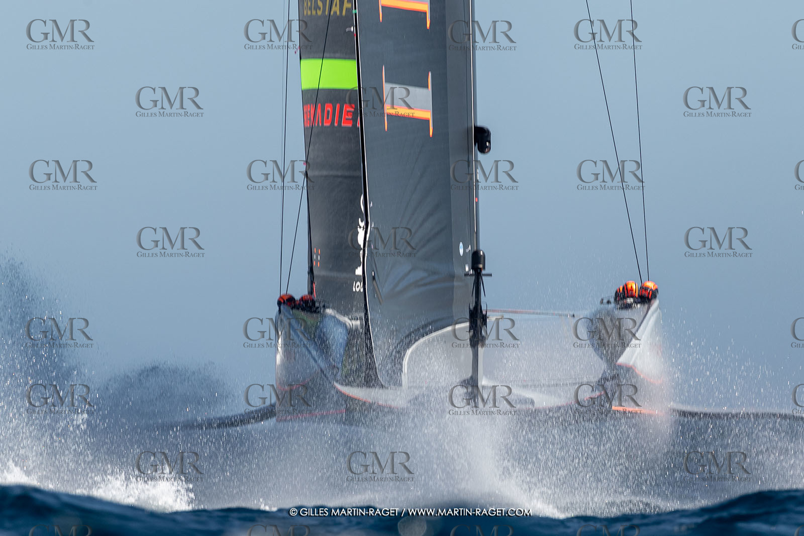 26 09 2024, Barcelona (ESP), 37th America's Cup, Louis Vuitton Cup Final, Race Day 1