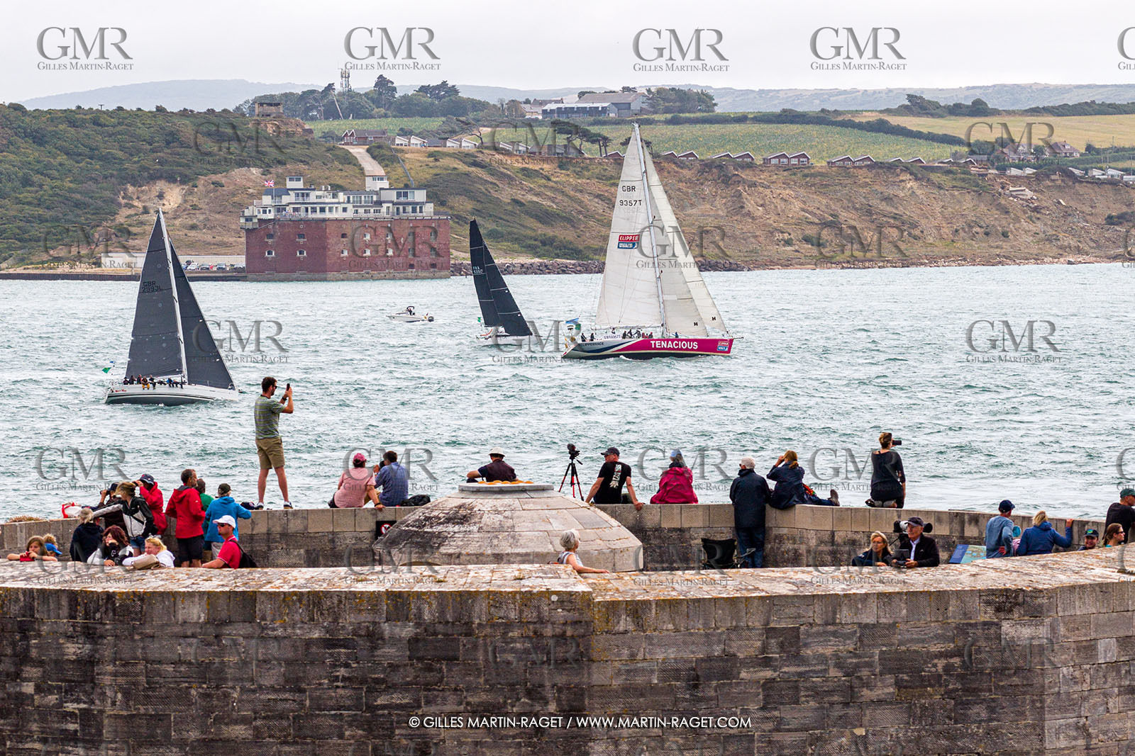 26 07 2025, Cowes (UK, IOW), Admiral's Cup 2025, Rolex Fastnet Race start,