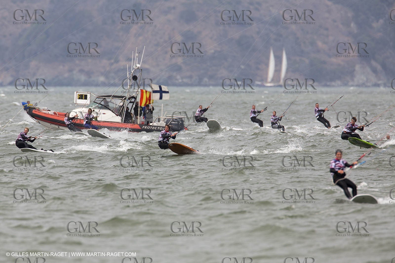 04 06 2013 - San Francisco (USA,CA) - 34th America's Cup - Kite surf festival