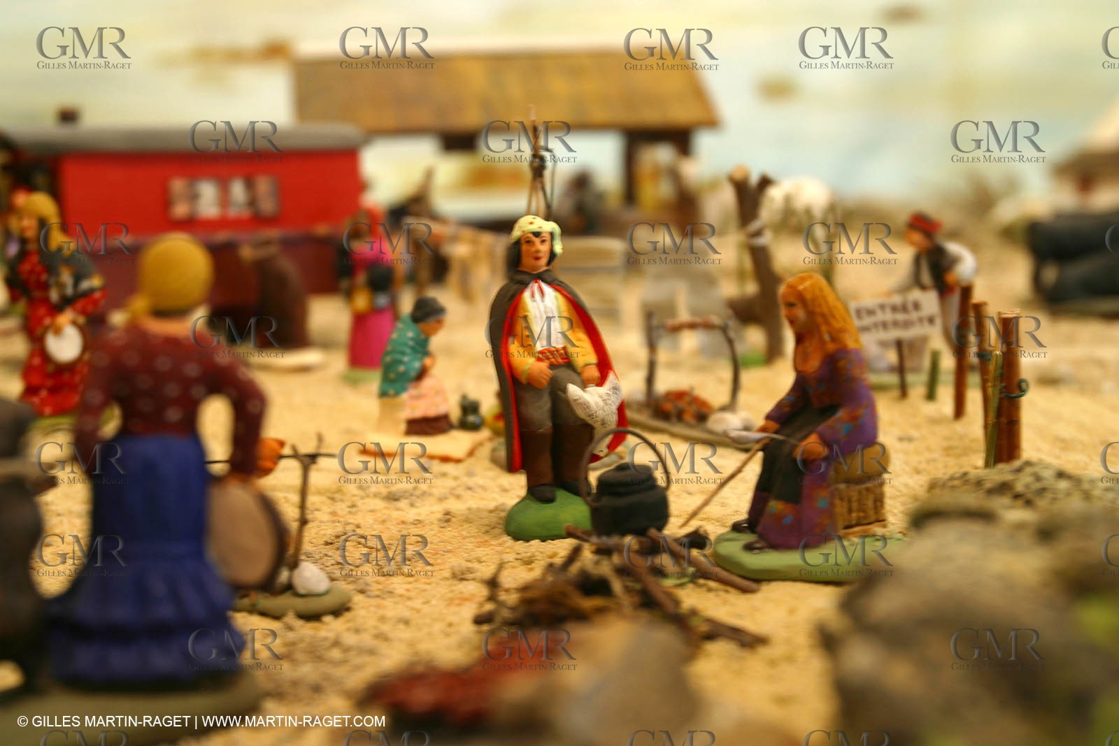 Great crib from les Saintes Maries de la mer (FRA, 13) for Christmas, December 2010