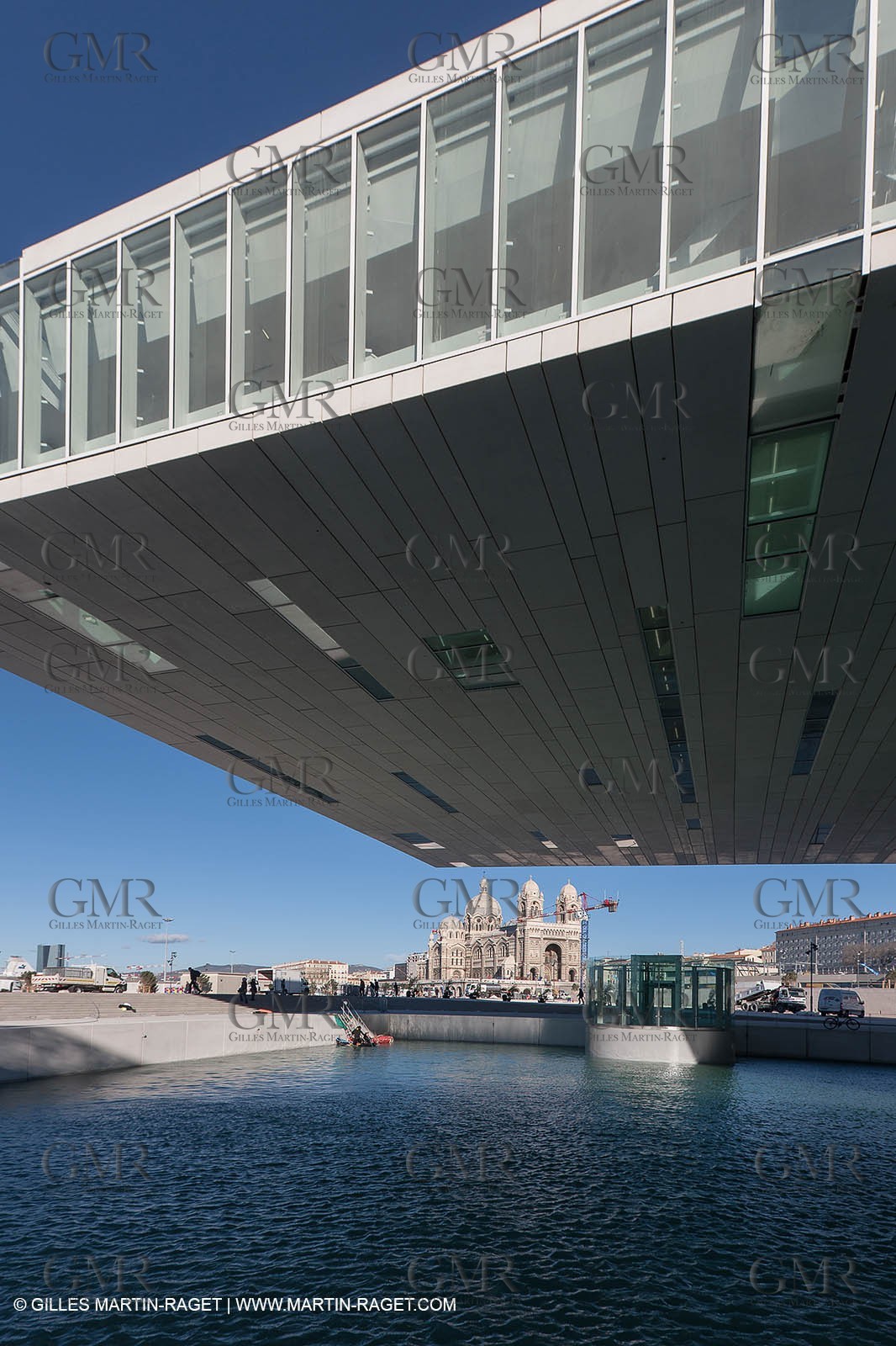 11 01 2013 - Marseille (FRA,13) - Marseille Provence 2013, European capital of Culture, J4 Esplanade, MUCEM Museum and Villa Mediterranée.