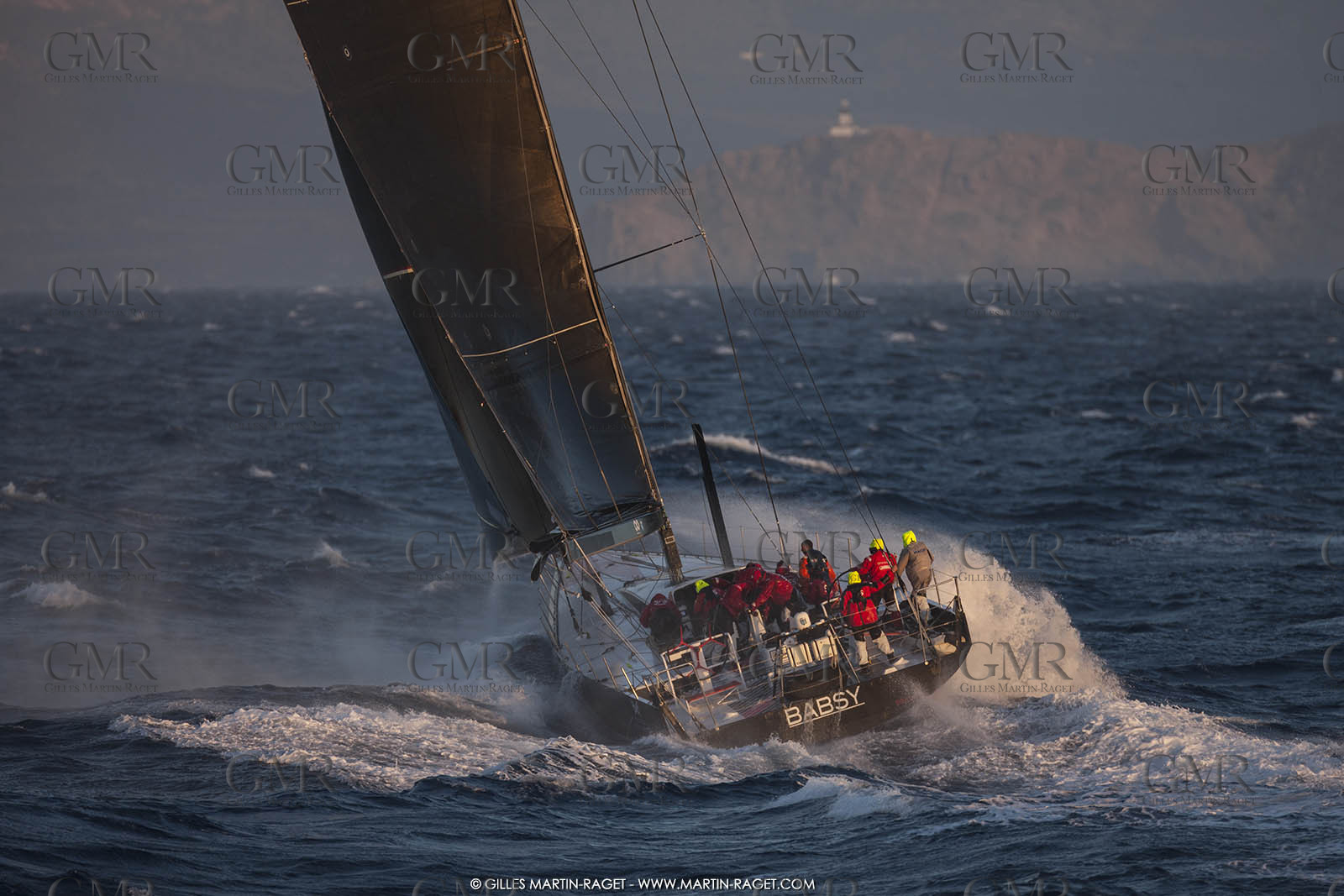 09 10 2017, Calvi (FRA,20), VOR 70 Babsy, Tentative de record autour de la Corse à la voile, skipper Franck Cammas