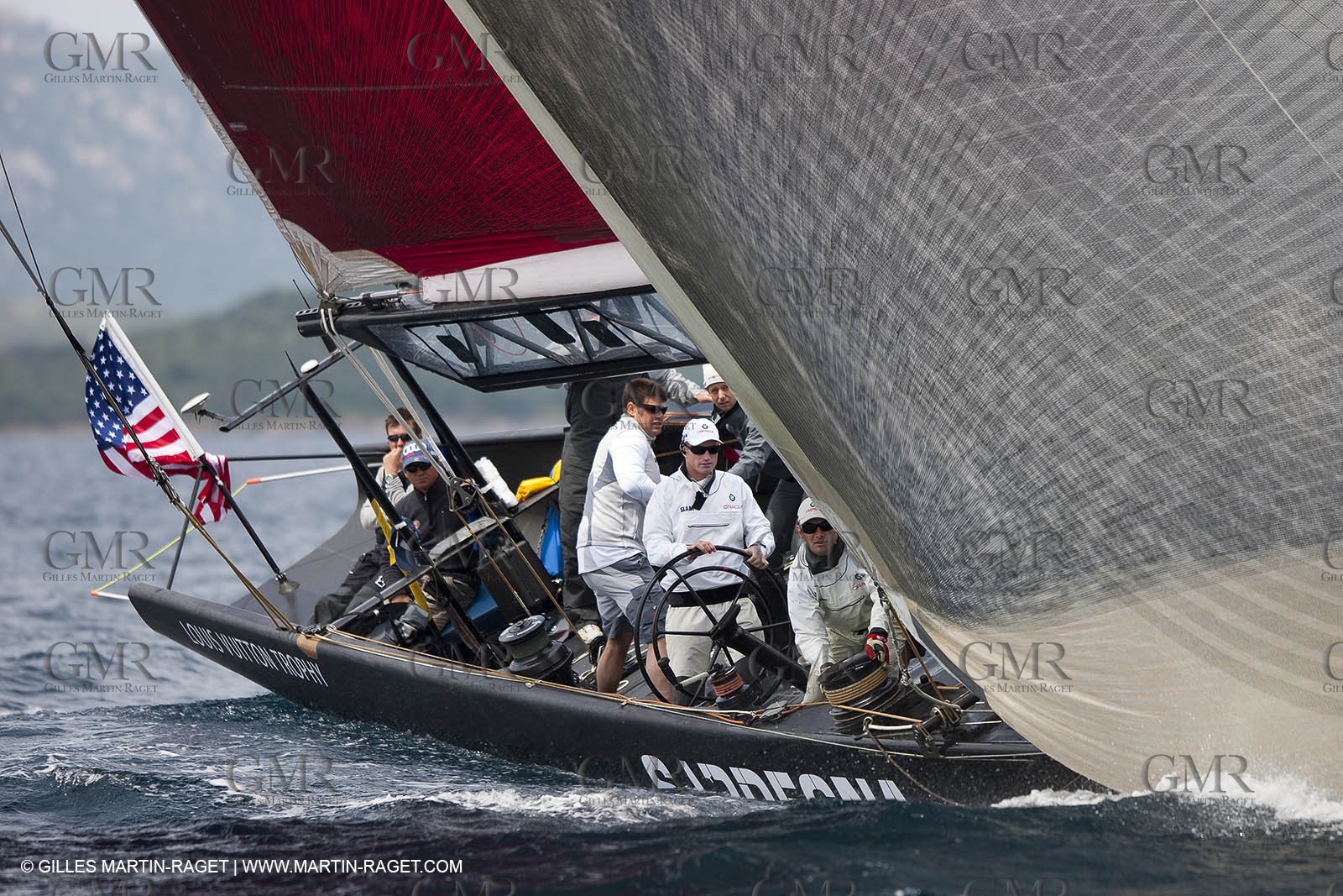 19 05 2010 - La Maddalena (ITA, Sardinia) Louis Vuitton Trophy - BMW ORACLE Racing - Training