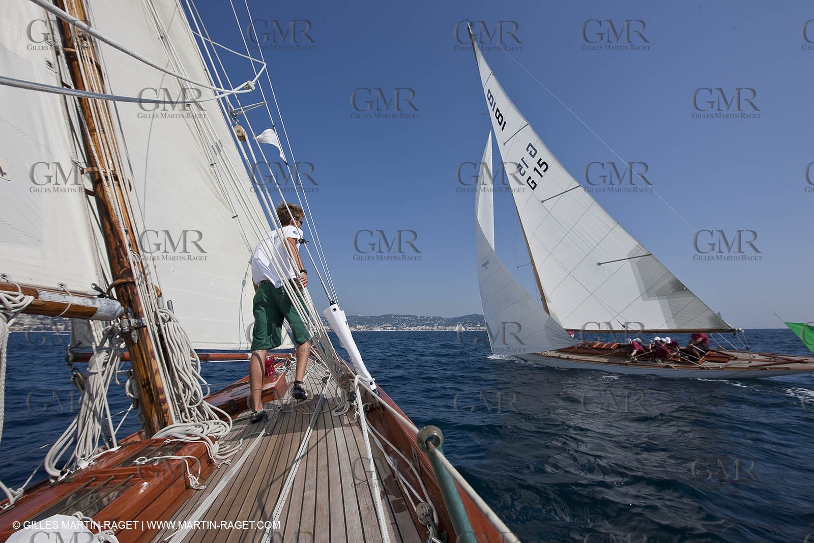 23 09 2009 - Cannes (FRA,83) - Régates Royales - Onboard Pen duick