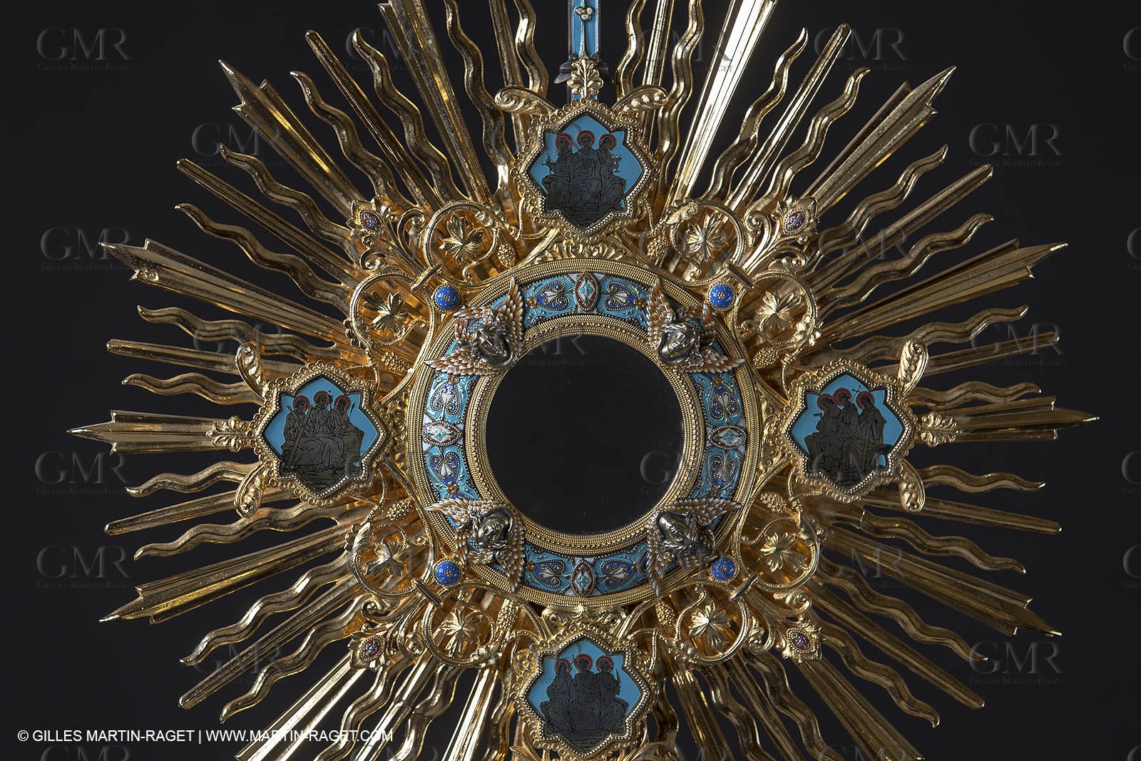 04 02 2013 - Marseille(FRA,13), Notre Dame de la Garde,liturgical silverware