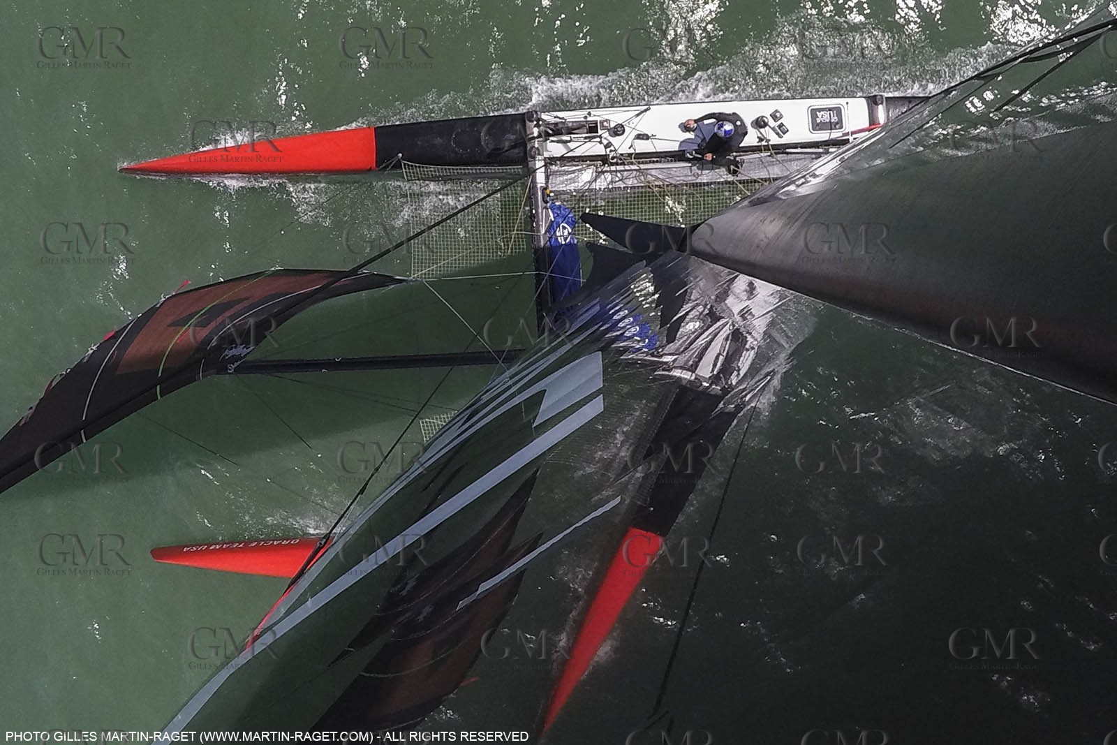 21 07 2015, Portsmouth (GBR), 35th America's Cup, Louis Vuitton America's Cup World Series Portsmouth 2015, Training Day 2, ORACLE TEAM USA