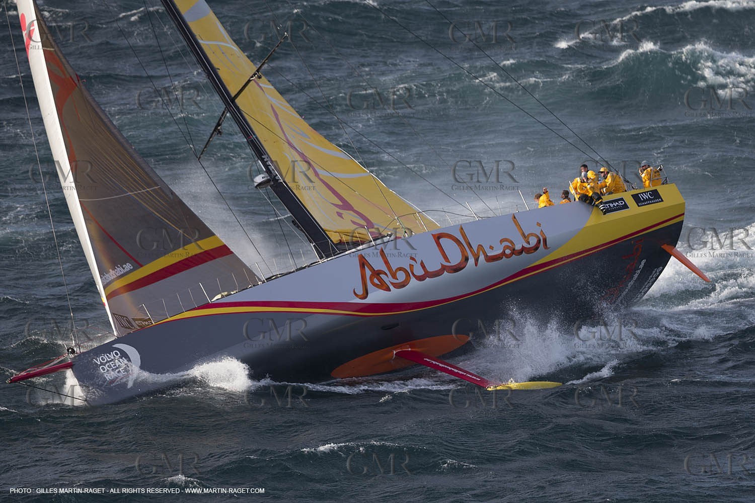 19 11 2014, Cape Town (ZAF), Volvo Ocean Race 2014-15, Team Alvimedica, Start Leg 2