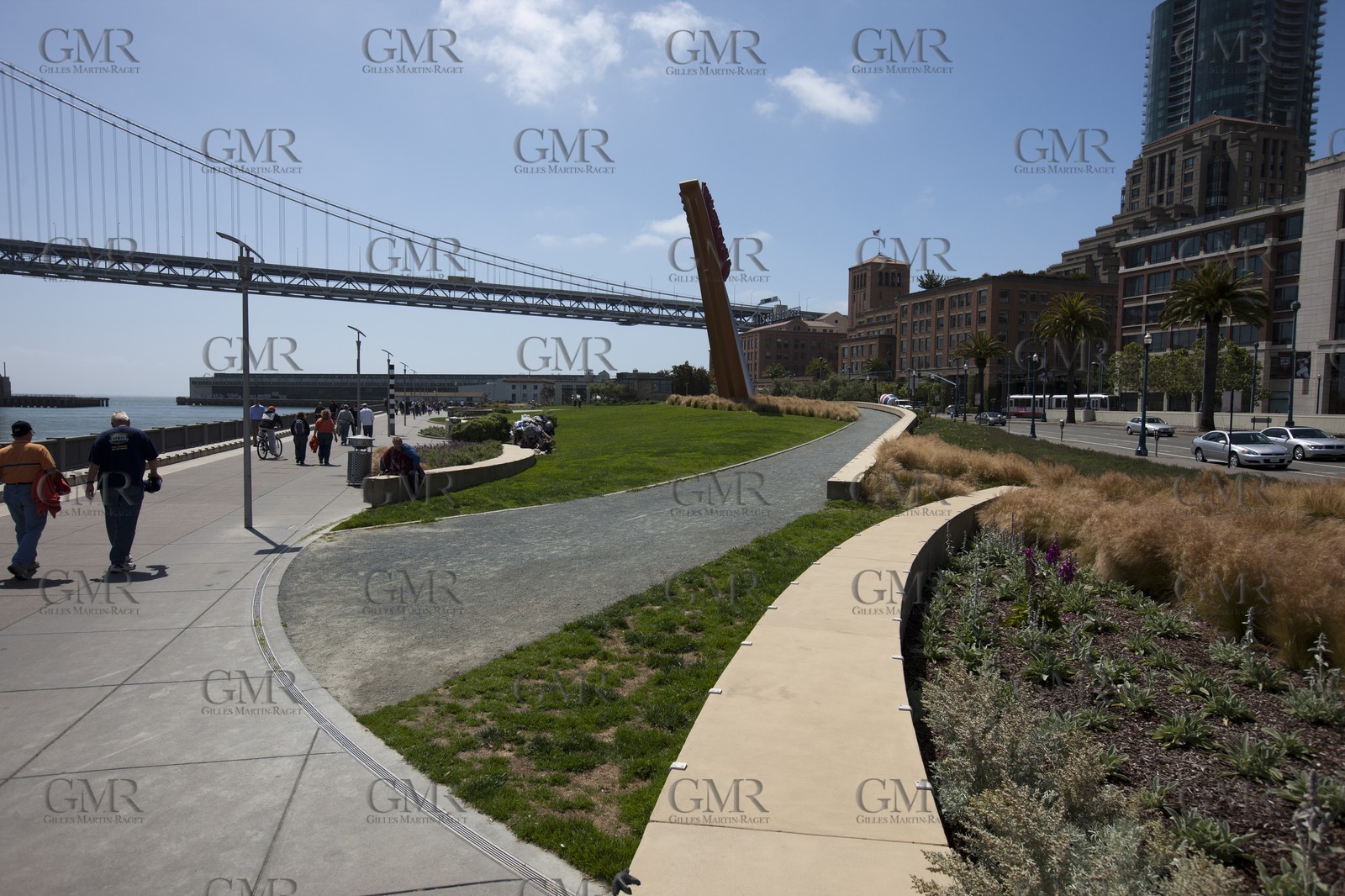 07 06 2011 - San Francisco (USA,CA) - 34th America's Cup - The Piers in their state of origin - Pier 14-22 - Rincon Park