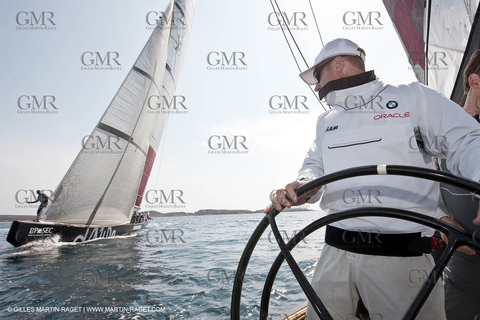 19 05 2010 - La Maddalena (ITA, Sardinia) Louis Vuitton Trophy - BMW ORACLE Racing - Training