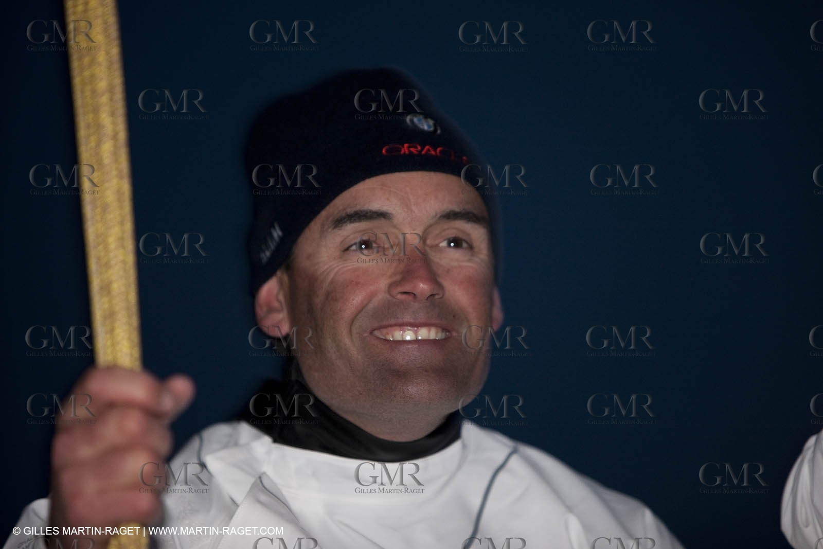 14 02 2010 - Valencia (ESP) - 33rd America's Cup - BMW ORACLE Racing - Race 2 - Russell Coutts