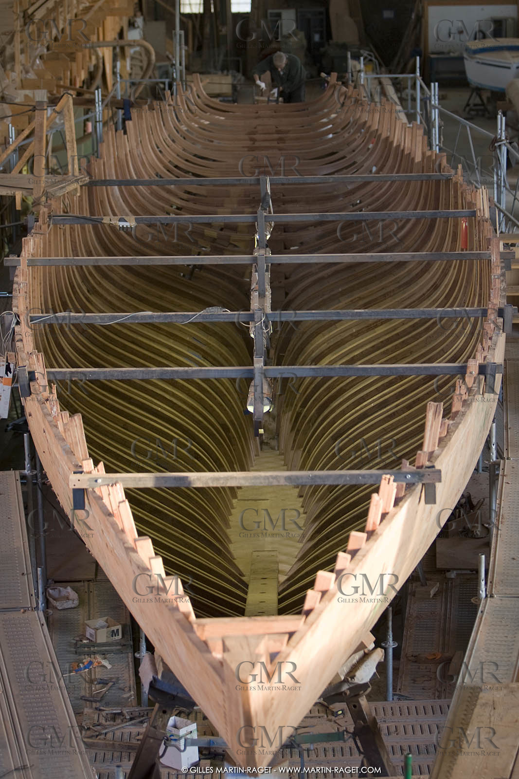 27 11 2007 - La Ciotat (FRA, 13) - Mariska refit at Charpentiers Réunis boatyard