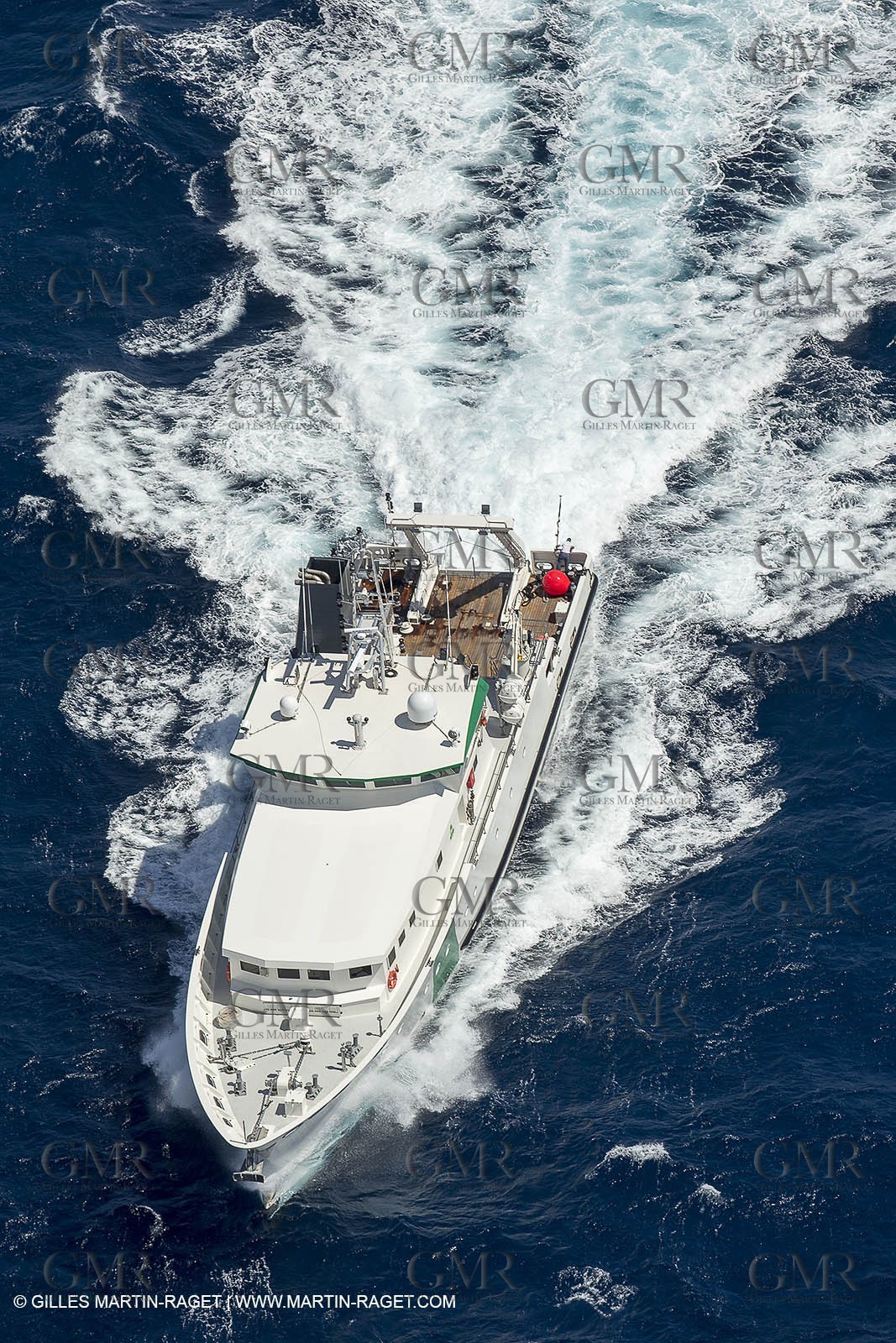 Al Azizi -  H2X boatyard - Oceanographjic research ship - Sea trials off La Ciotat (FRA,13) - 29 07 2014