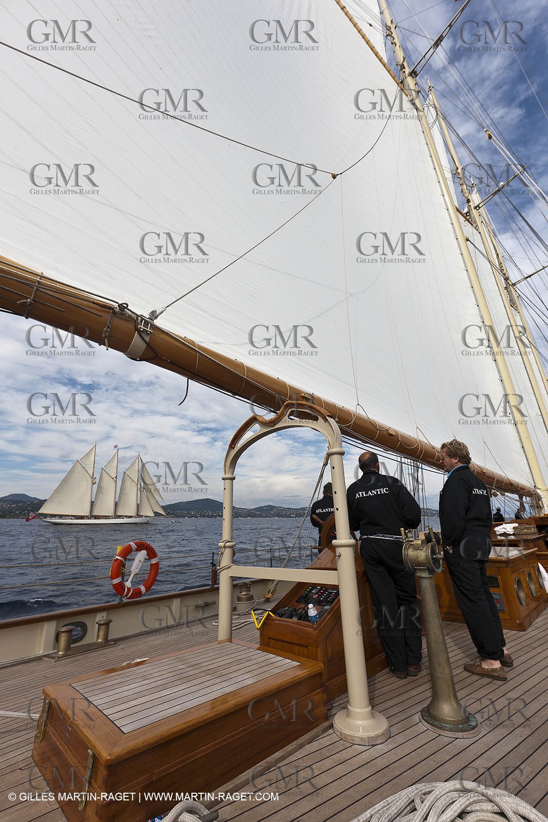 30 09 2010 - SainTropez (FRA,13) - Voiles de Saint Tropez 2010 - onboard Atlantic