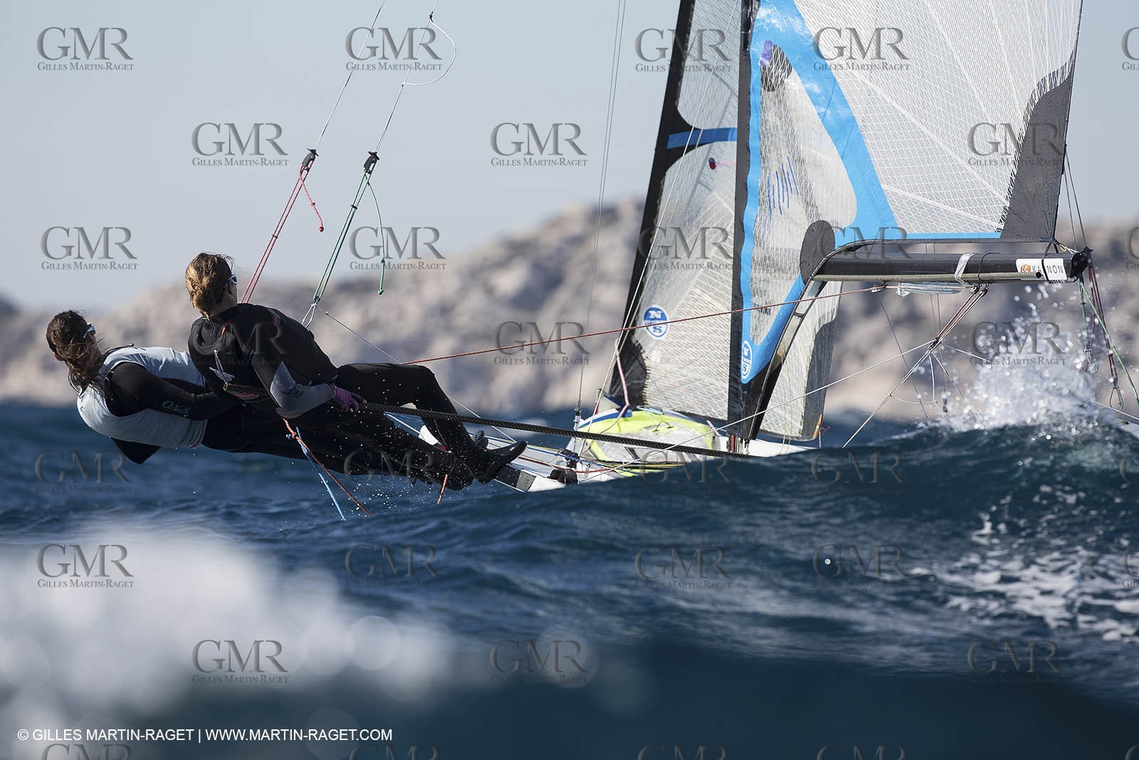 21 03 2013 - Marseille (FRA,13) - Essai du 49er FX