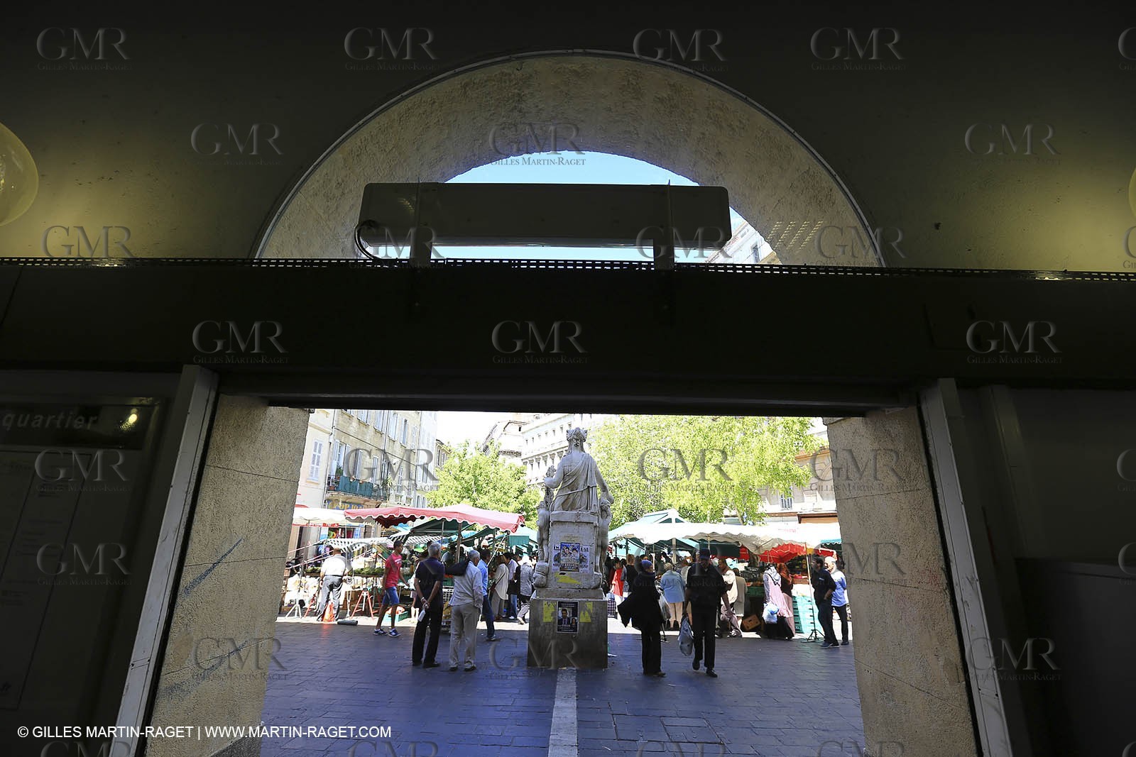France, Provence, Marseille, quartier de Noailles