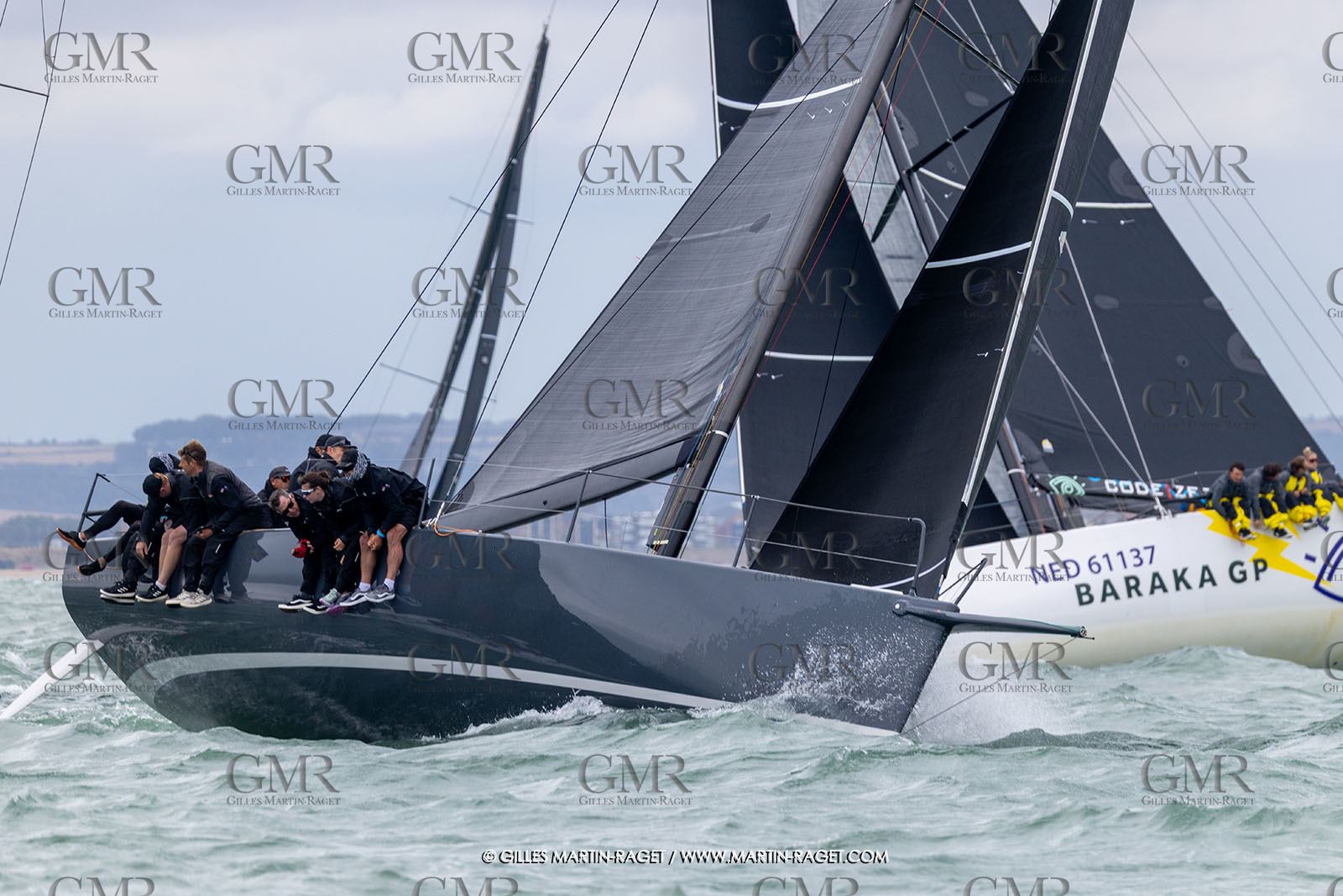 22 07 2025, Cowes (UK, IOW), Admiral's Cup 2025, Inshore Races 1 & 2,