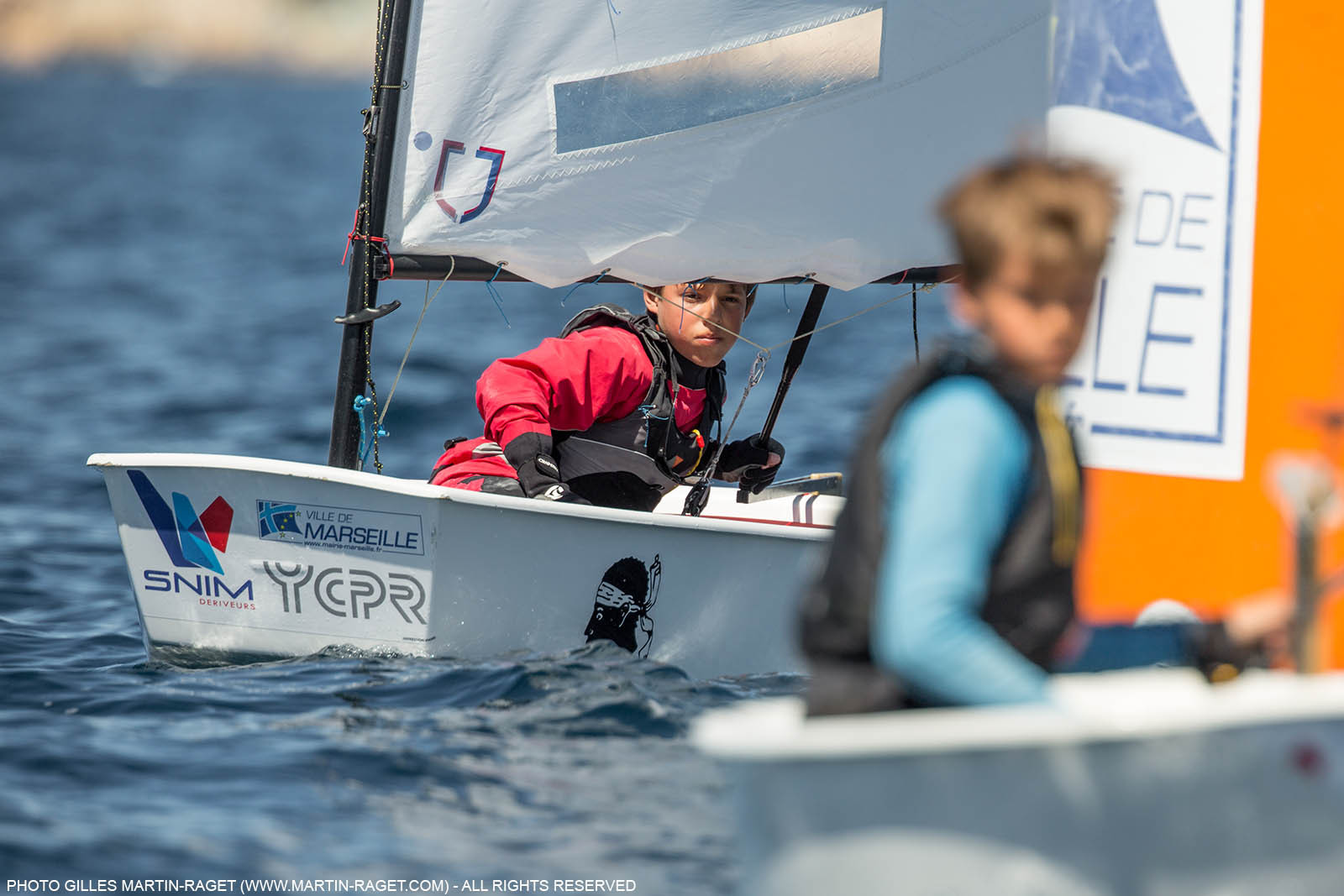 14 04 2016, Marseille (FRA,13), SNIM Dériveurs, Coupe Internationale de Printemps Optimist, Day 4