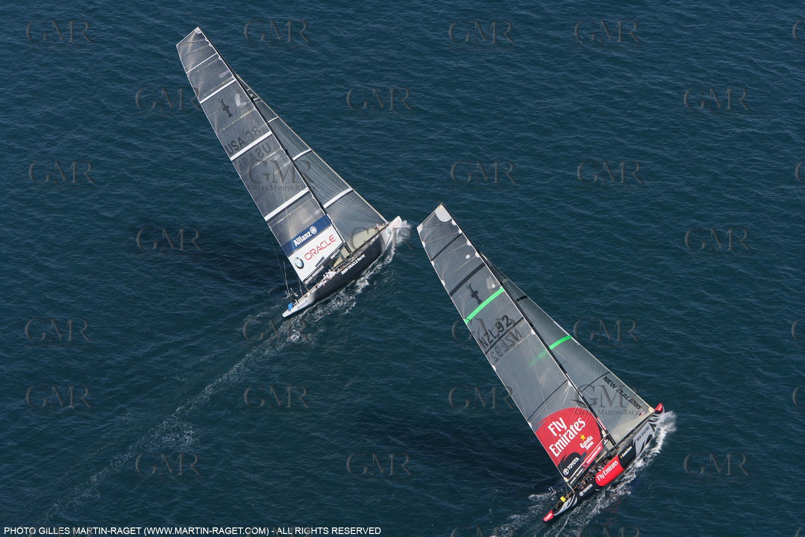 09 05 2007-Valencia (Spain)- 32nd America's Cup - Louis Vuitton Cup - RR2 - Day 11 - BMW ORACLE Racing