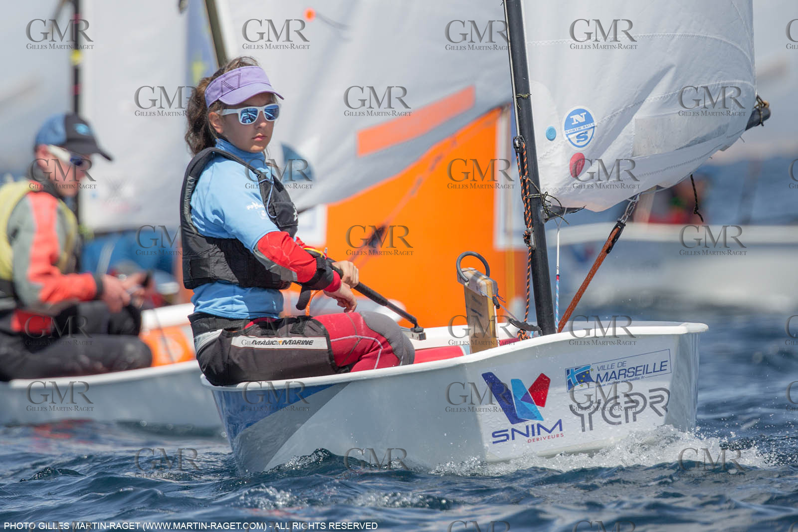 14 04 2016, Marseille (FRA,13), SNIM Dériveurs, Coupe Internationale de Printemps Optimist, Day 4