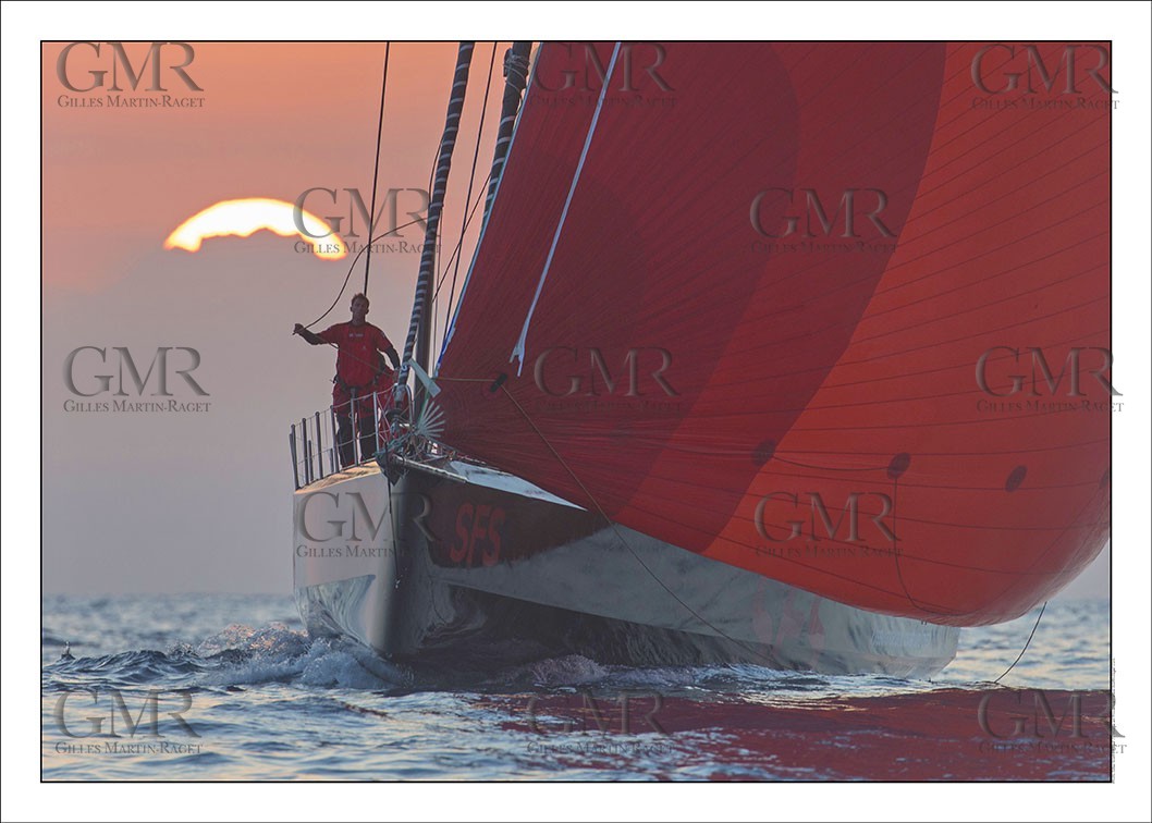 Maxi VOR 70 SFS 2 - Giraglia finish