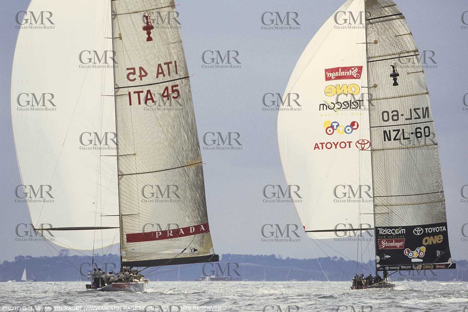 Courses à la voile, Coupe de l'America 2000, America's Cup 2000, Auckland (NZL), Luna Rossa