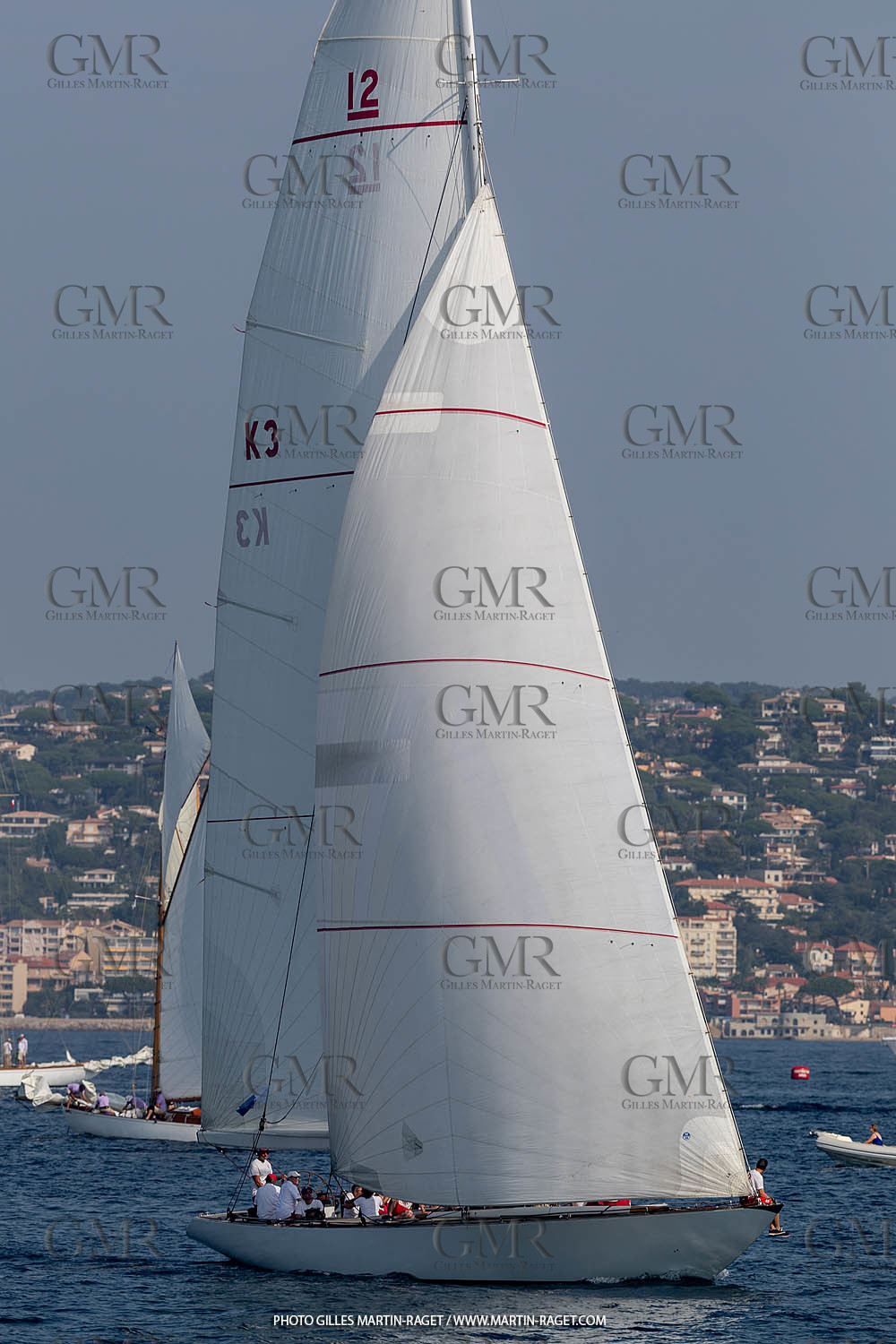 05 10 2023, Saint-Tropez (FRA,83), Les Voiles de Saint-Tropez 2023, Race Day 5, Défi Pride Vs Ikra