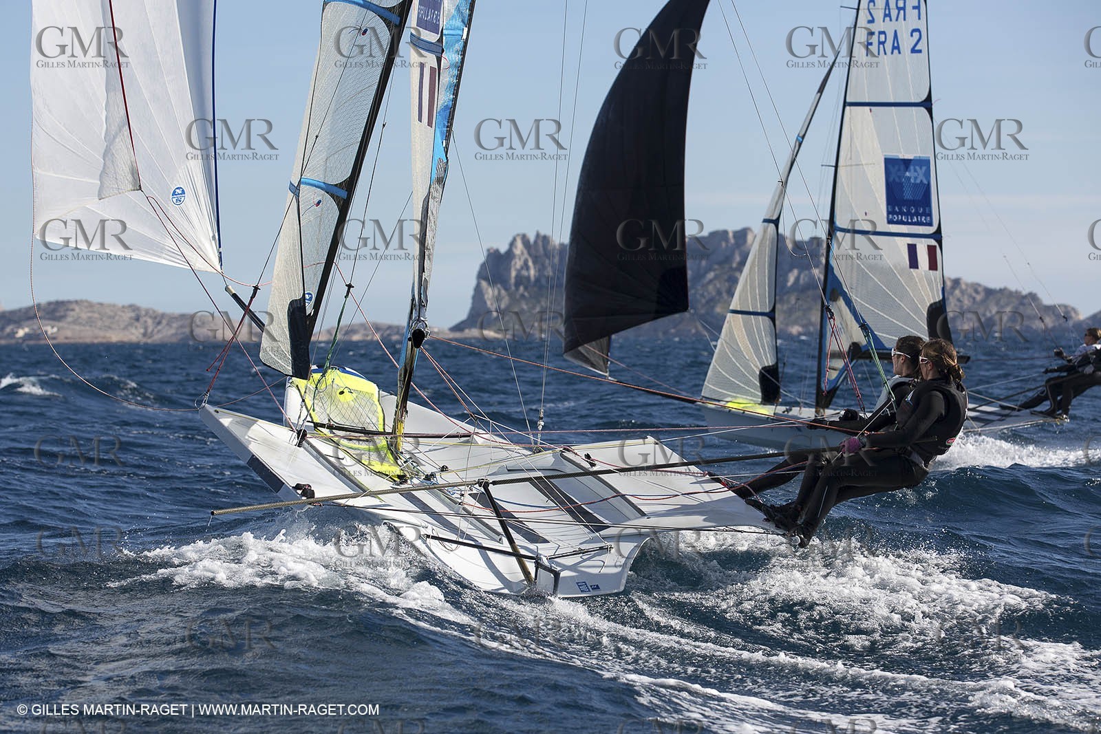 21 03 2013 - Marseille (FRA,13) - 49er FX test