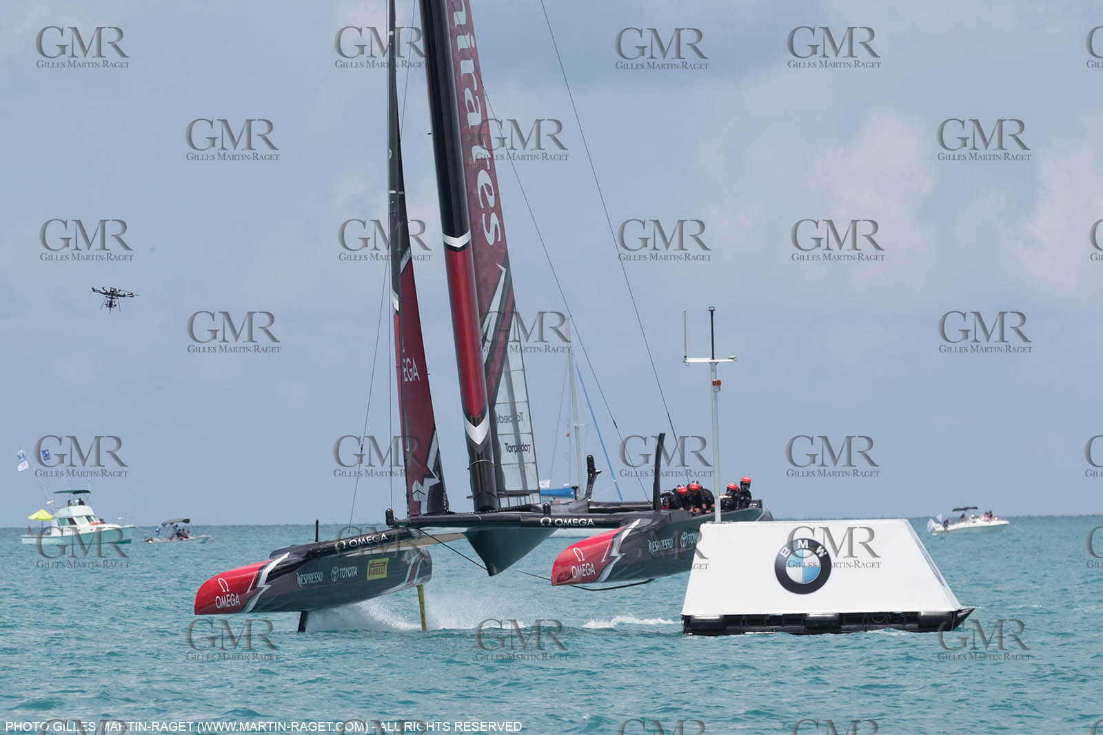 17 06 2017 - Bermuda (BDA) - 35th America's Cup 2017 - 35th America's Cup Match Presented by Louis Vuitton, Race day 1