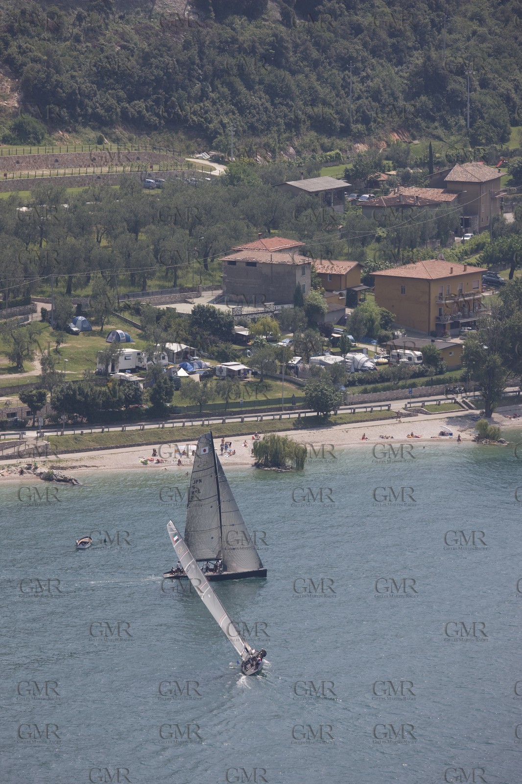 09 07 2008 - Malcesine (ITA, Lake Garda) - RC 44 World Championsship - Malcesine SLAM Cup 08 - Day 2