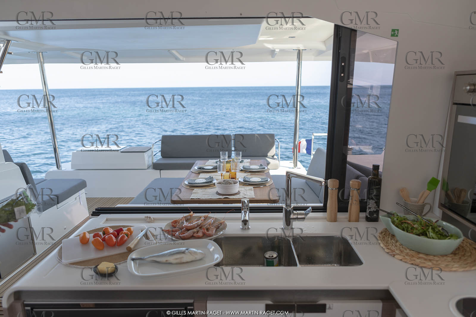 08 07 2019, Lagos (Portugal), Chantier Fountaine-Pajot, Fountaine-Pajot 45