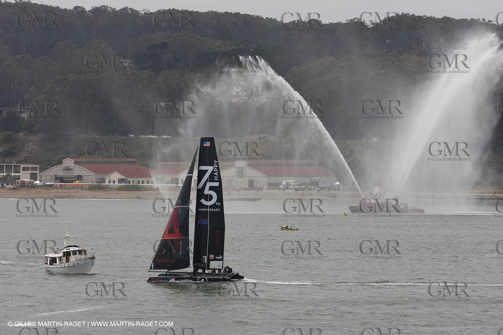 27 05 2012 - San Francisco (USA,CA) - 34th Americas's Cup - America's Cup celebrates the Golden Gate Bridge 75th Anniversary