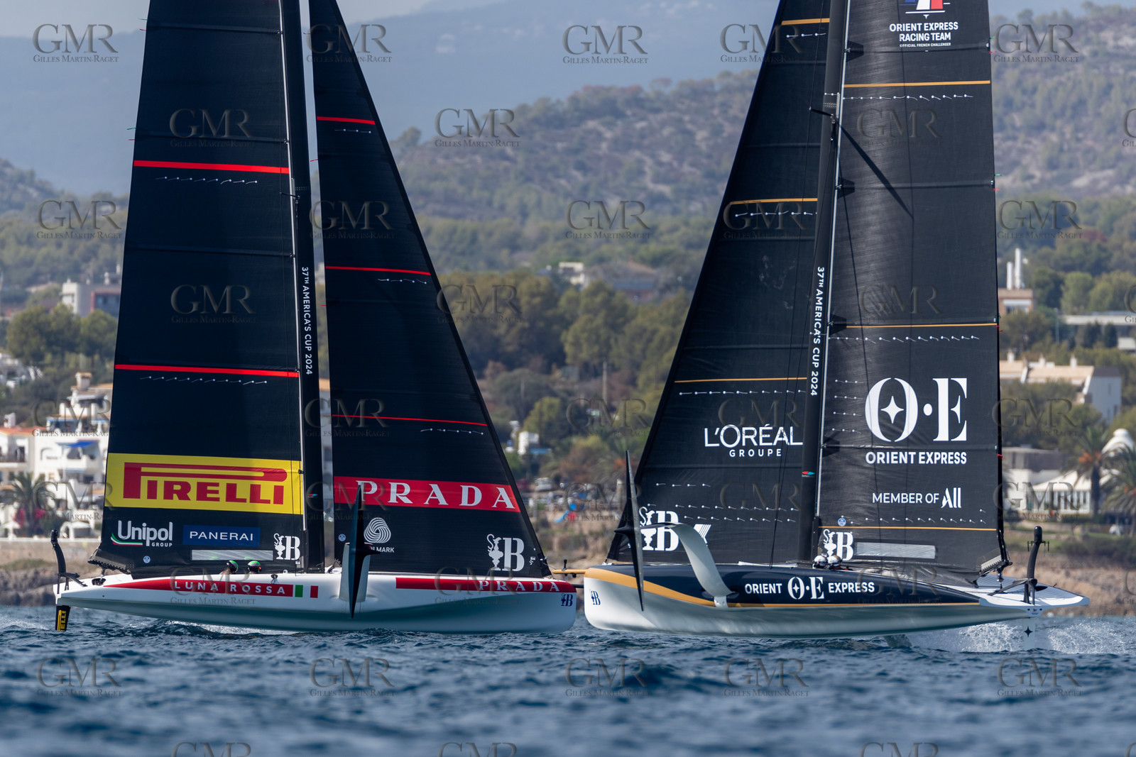 16 09 2023, Vilanova i La Geltru (ESP), 37th America's Cup, 1st Preliminary Regatta, Race Day 2
