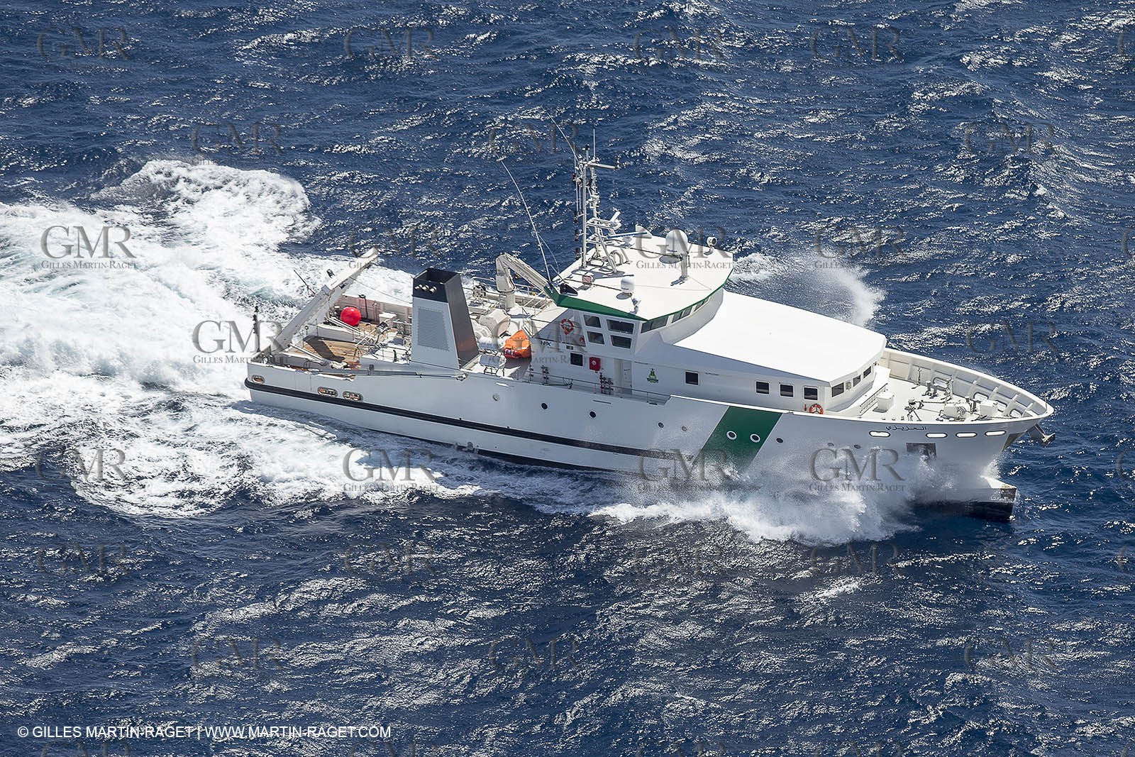 Al Azizi -  H2X boatyard - Oceanographjic research ship - Sea trials off La Ciotat (FRA,13) - 29 07 2014