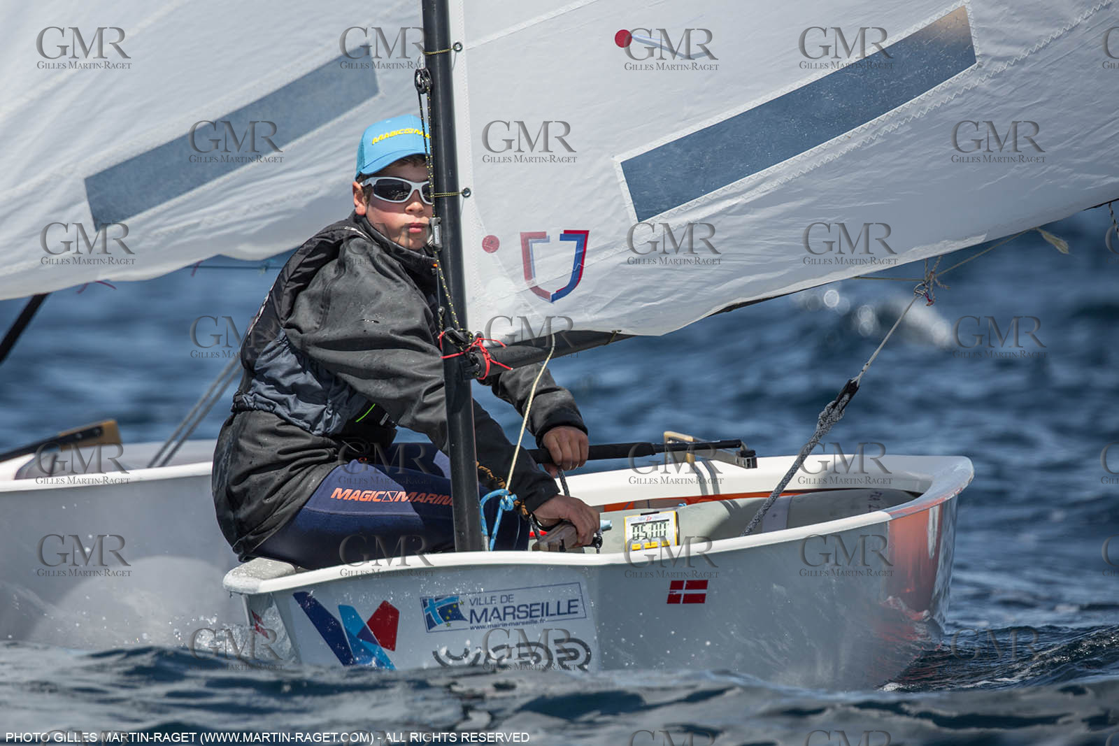 14 04 2016, Marseille (FRA,13), SNIM Dériveurs, Coupe Internationale de Printemps Optimist, Day 4