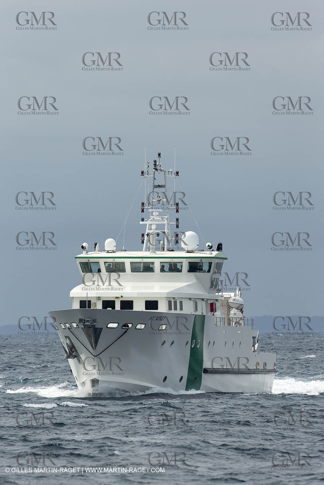 Al Azizi first sea trial - H2X boatyard - Oceanographjic research ship - La Ciotat (FRA,13) - 26 05 2014