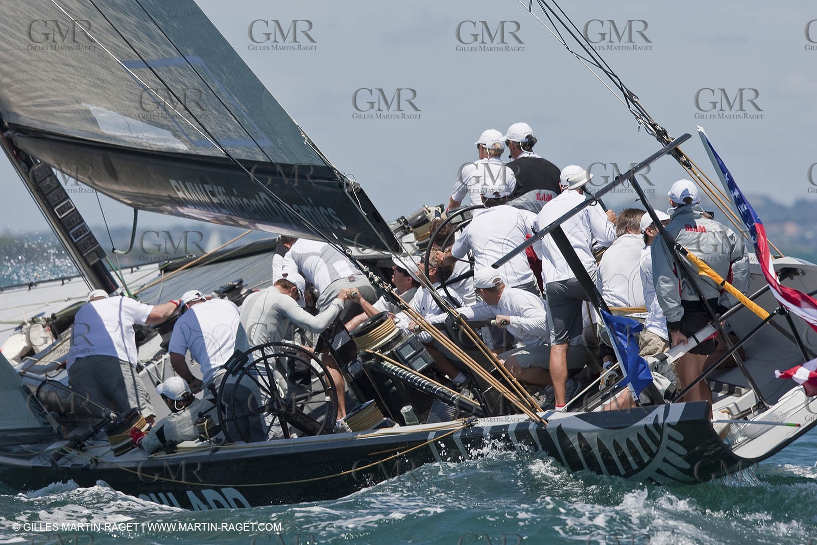 21 01 2009 - Auckland (NZL) -  Louis Vuitton Pacific Series - BMW ORACLE Racing - Training
