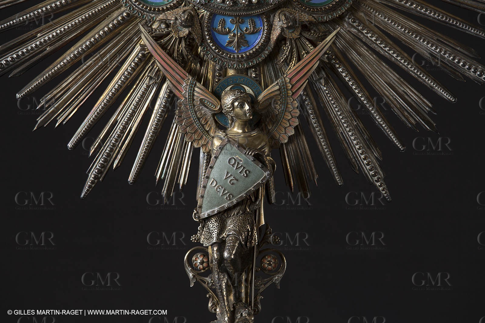 04 02 2013 - Marseille(FRA,13), Notre Dame de la Garde,liturgical silverware