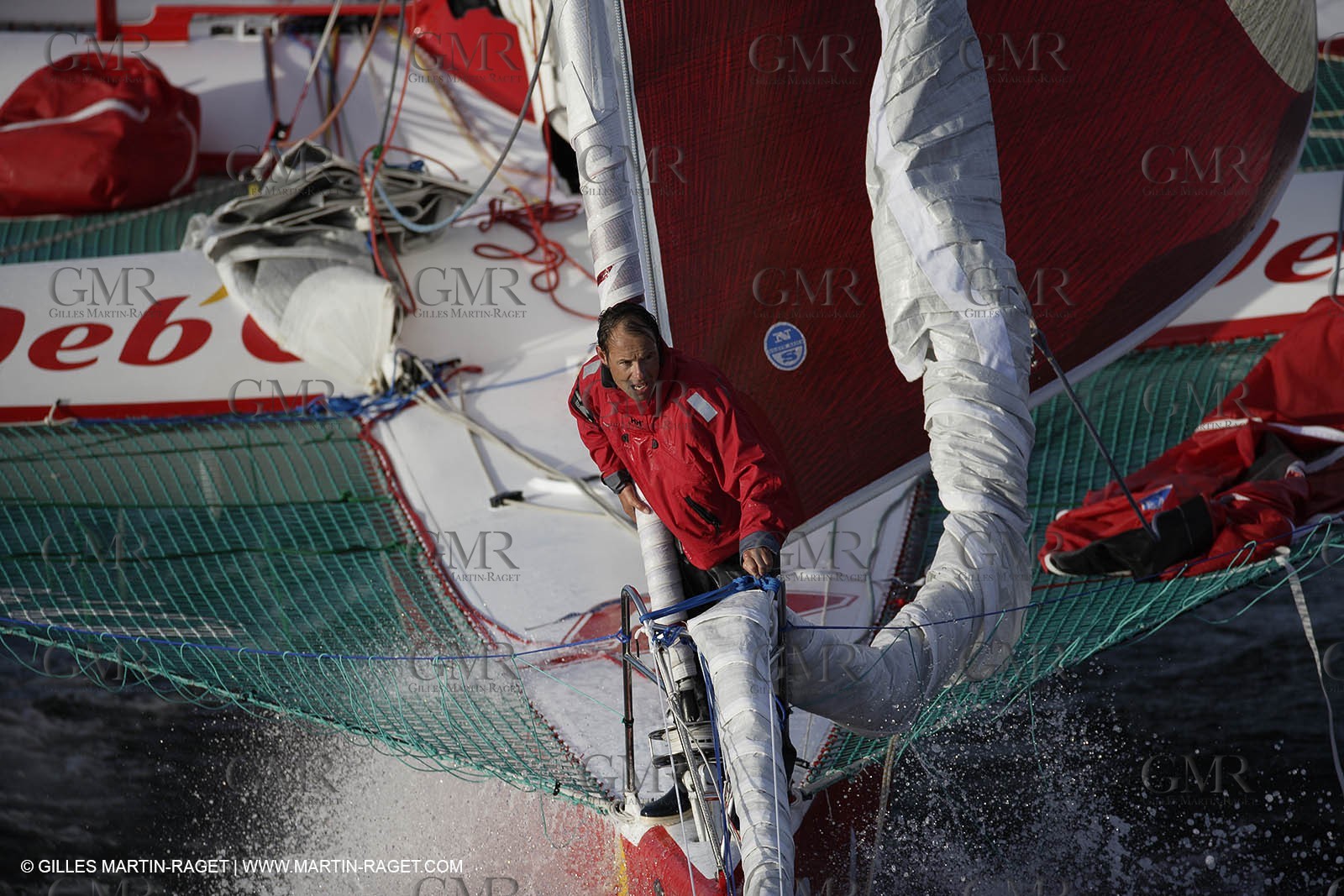11 10 2008  -Lorient (FRA)  -  Multis Orma - Sodebo (Thomas Coville) - Route du Rhum 2006 training