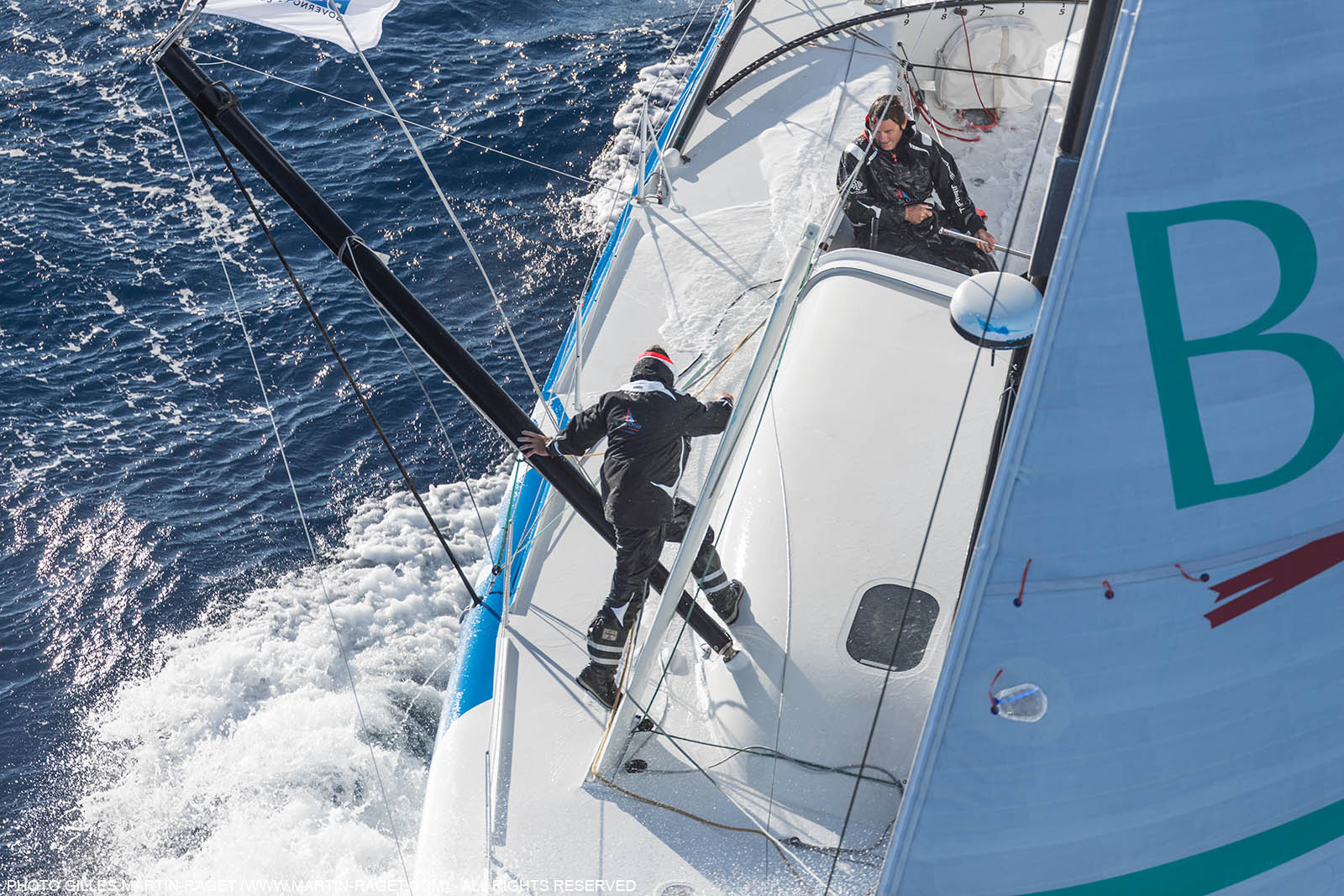 13 07 2017, Port Camargue (FRA,30), Transat Jacques Vabre 2017, Bastide Otio (Kito de Pavant, Yannick Bestaven), offshore trainings