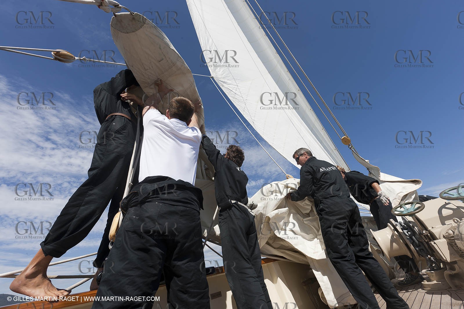 30 09 2010 - SainTropez (FRA,13) - Voiles de Saint Tropez 2010 - onboard Atlantic