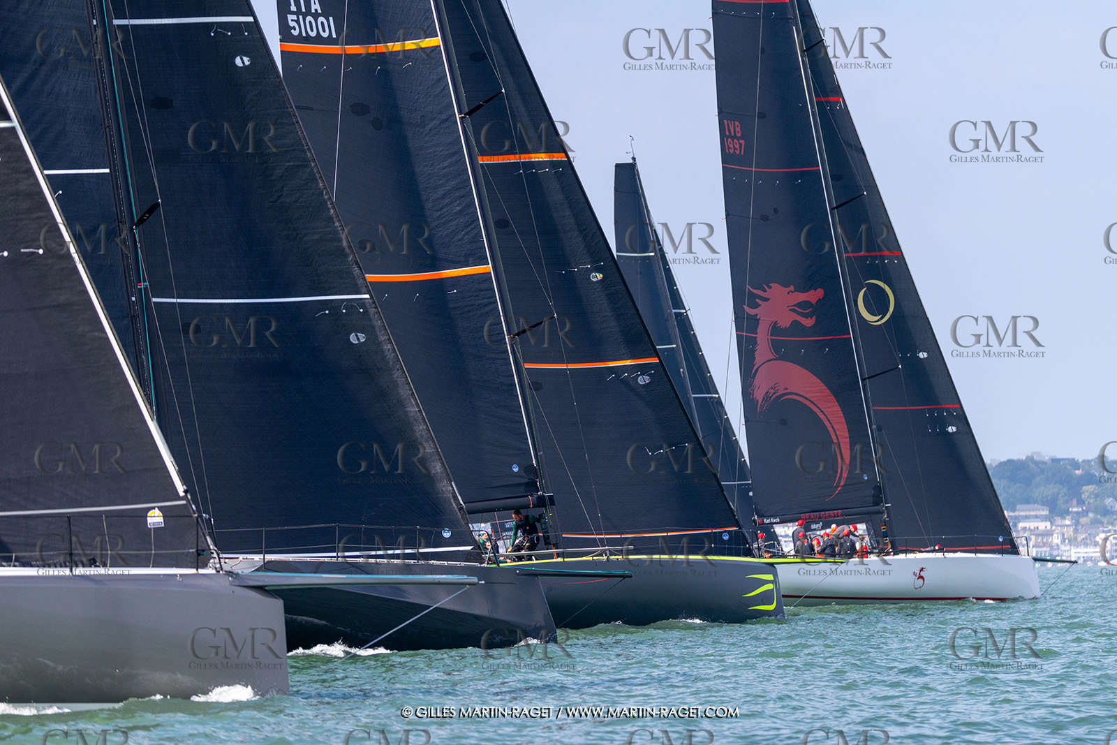 24 07 2025, Cowes (UK, IOW), Admiral's Cup 2025, Inshore races 3 & 4, Django WR51, Yacht Club Costa Smeralda (ITA)