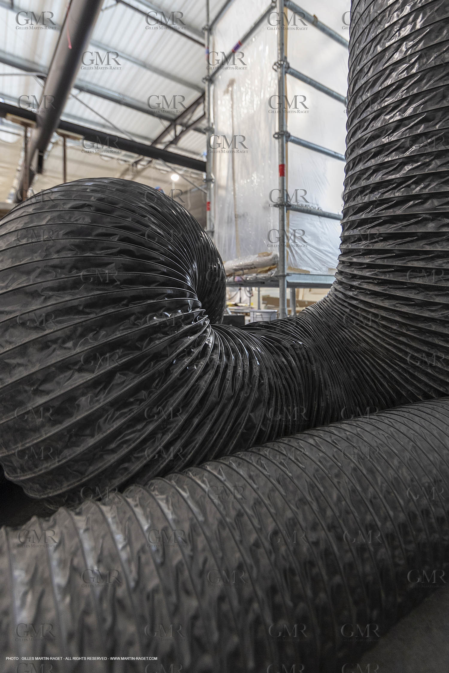 29 10 2018, La Grande Motte (FRA,30), Chantier Gunboat, construction du Gunboat 68