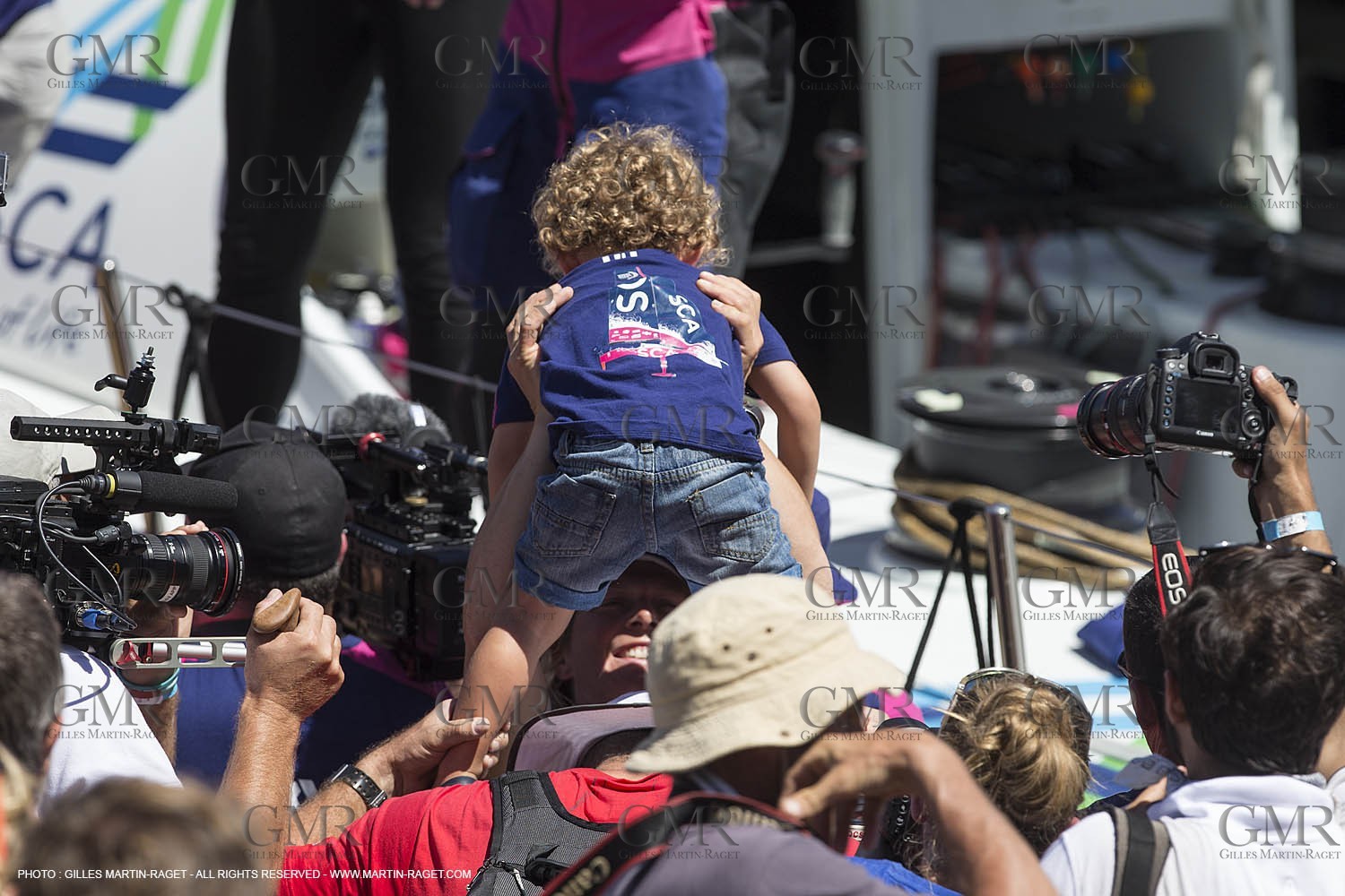 07 11 2014, Capetown (ZAF), Volvo Ocean Race 2014-15, Arrivals Team SCA
