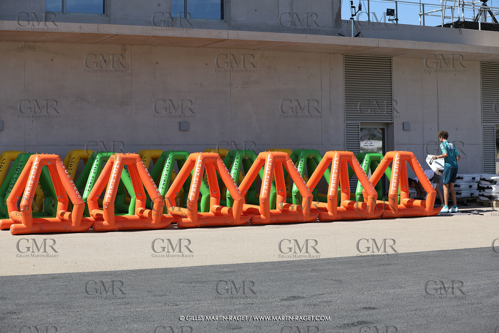 24 07 2024, Marseille (FRA), Paris 2024 Olympic Games, Sailing, Free trainings