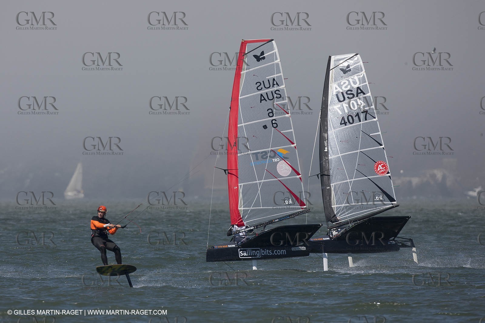 08 09 2013 - San Francisco (USA,CA) - 34th America's Cup - Final Match - Race Day 2