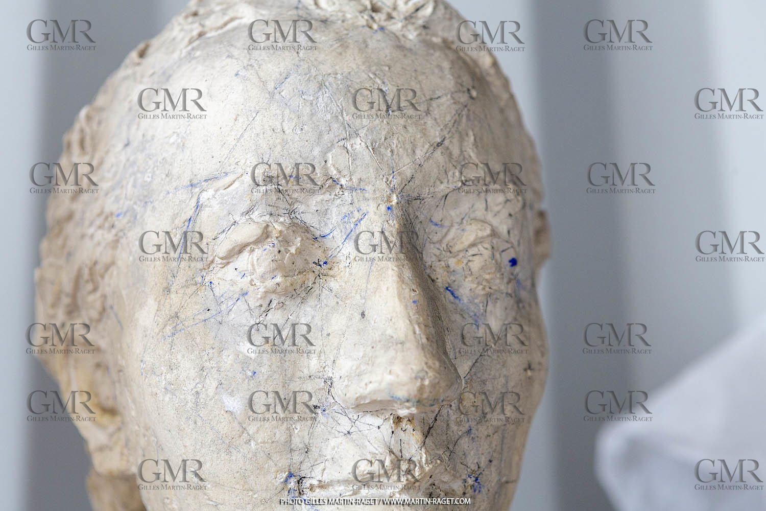 Oeuvre de Germaine Richier, plâtre Buste Lucette
