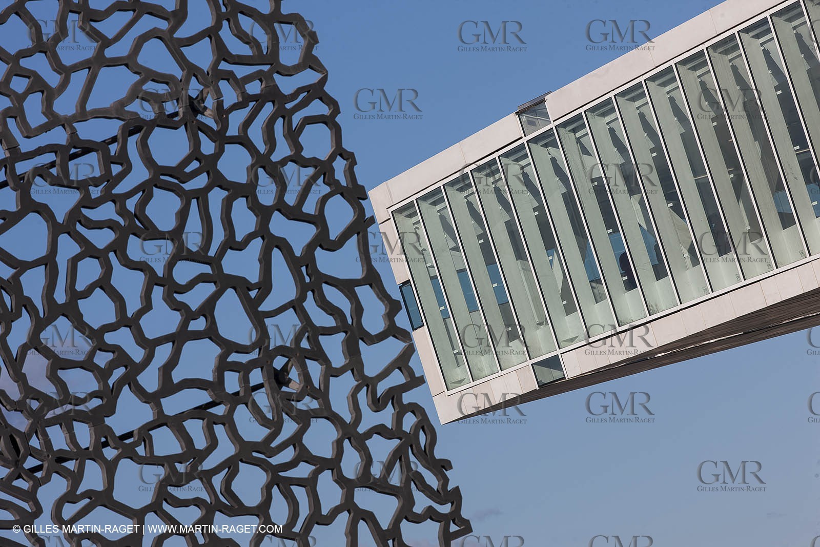 11 01 2013 - Marseille (FRA,13) - Marseille Provence 2013, European capital of Culture, J4 Esplanade, MUCEM Museum and Villa Mediterranée.