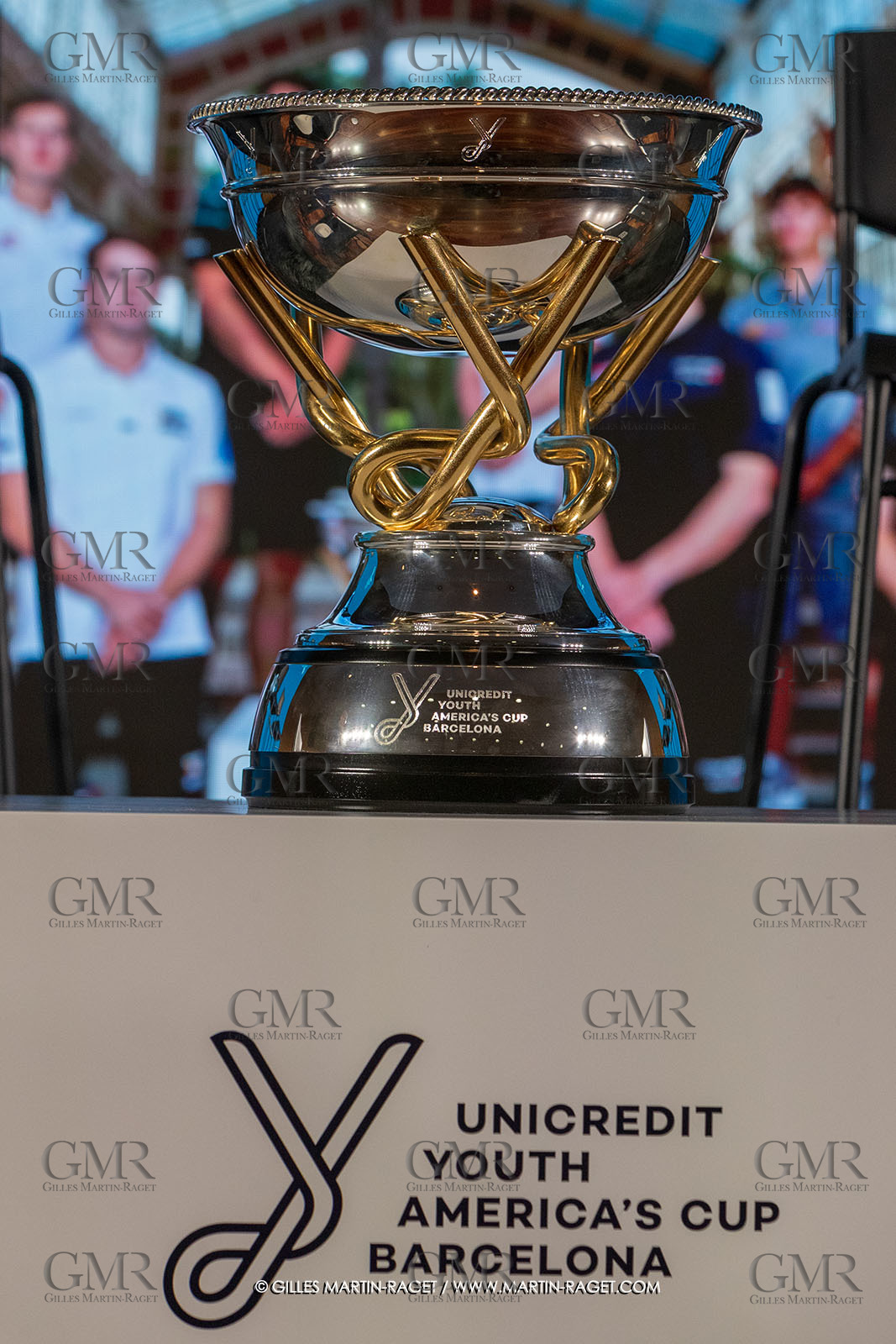 16 09 2024, Barcelona (ESP), 37th America's Cup, Unicedit Youth AMerica's Cup, press conference