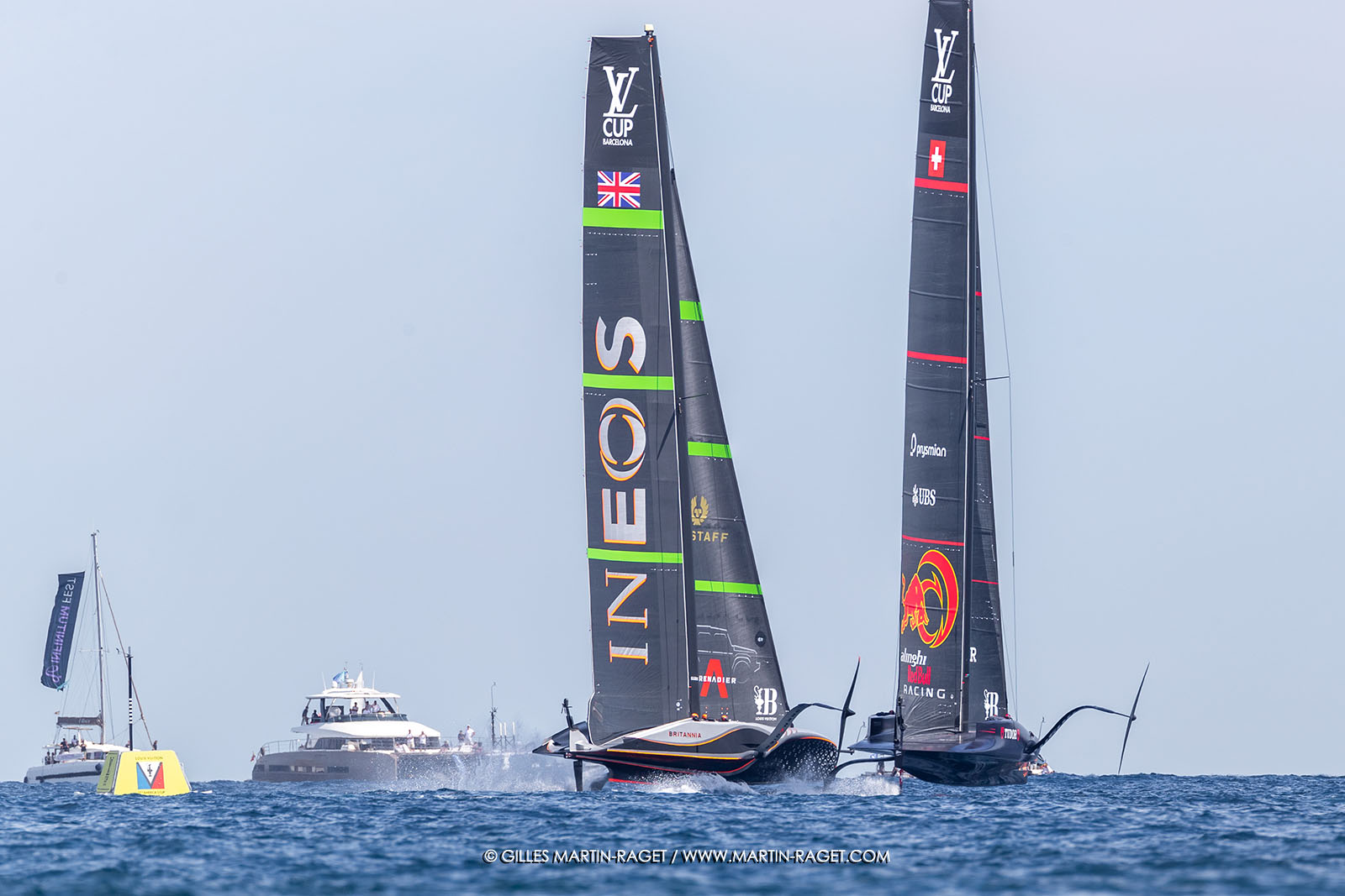 16 09 2024, Barcelona (ESP), 37th America's Cup, Louis Vuitton Cup Semi-final, Race Day 3